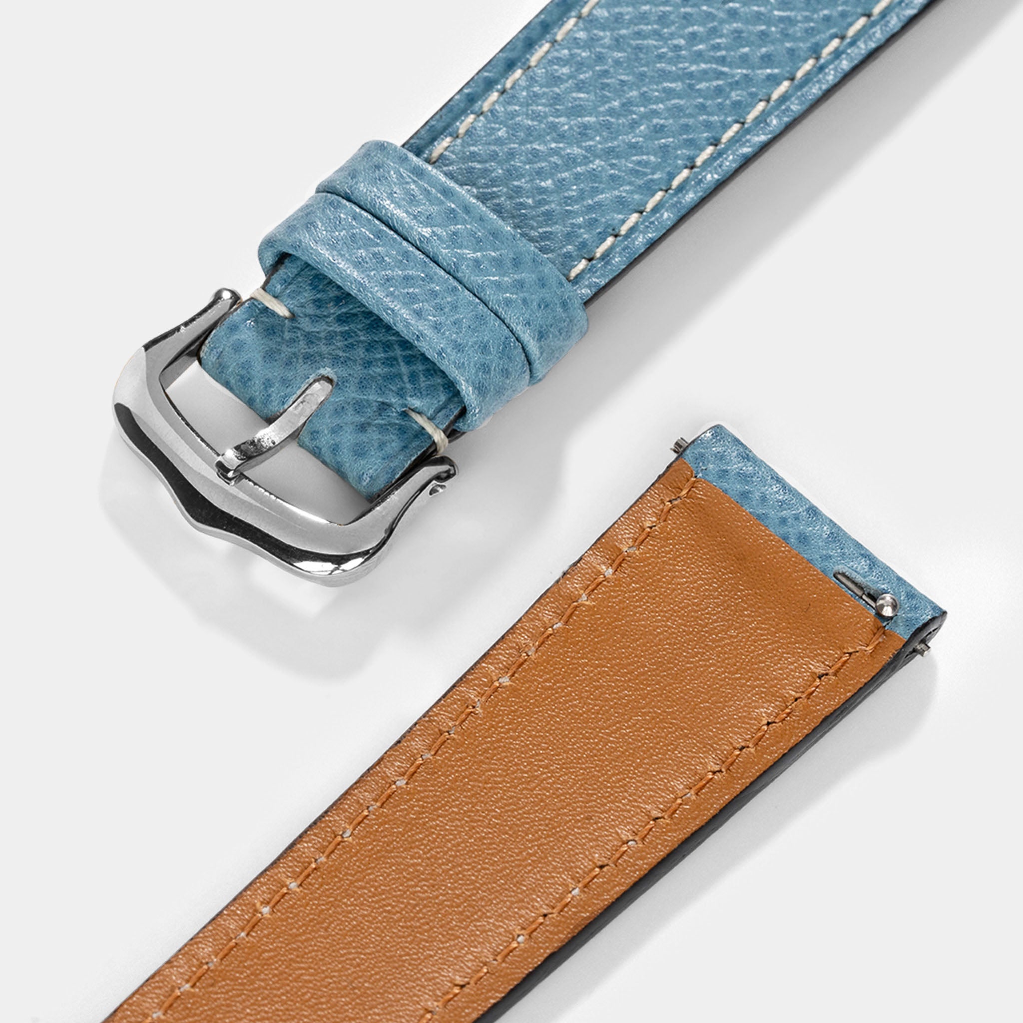 Strap for Cartier Tank Must (2021-2024) - The Sellier Blue