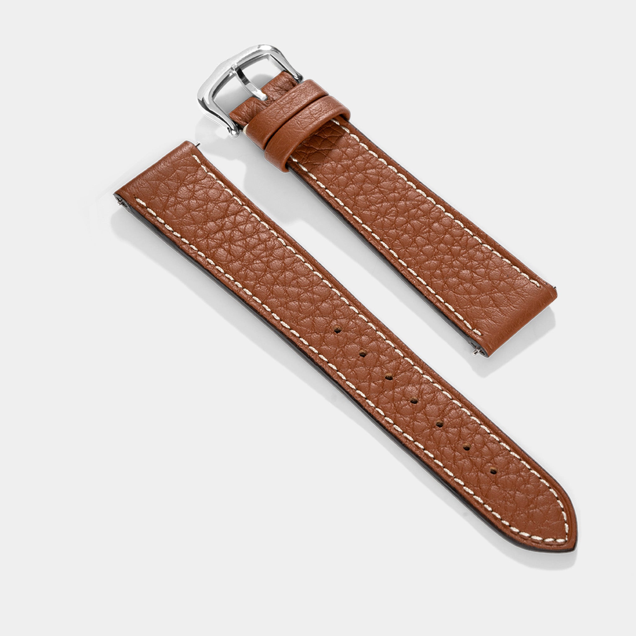 Strap for Cartier Tank Must (2021-2024) - The Taurillon Brown