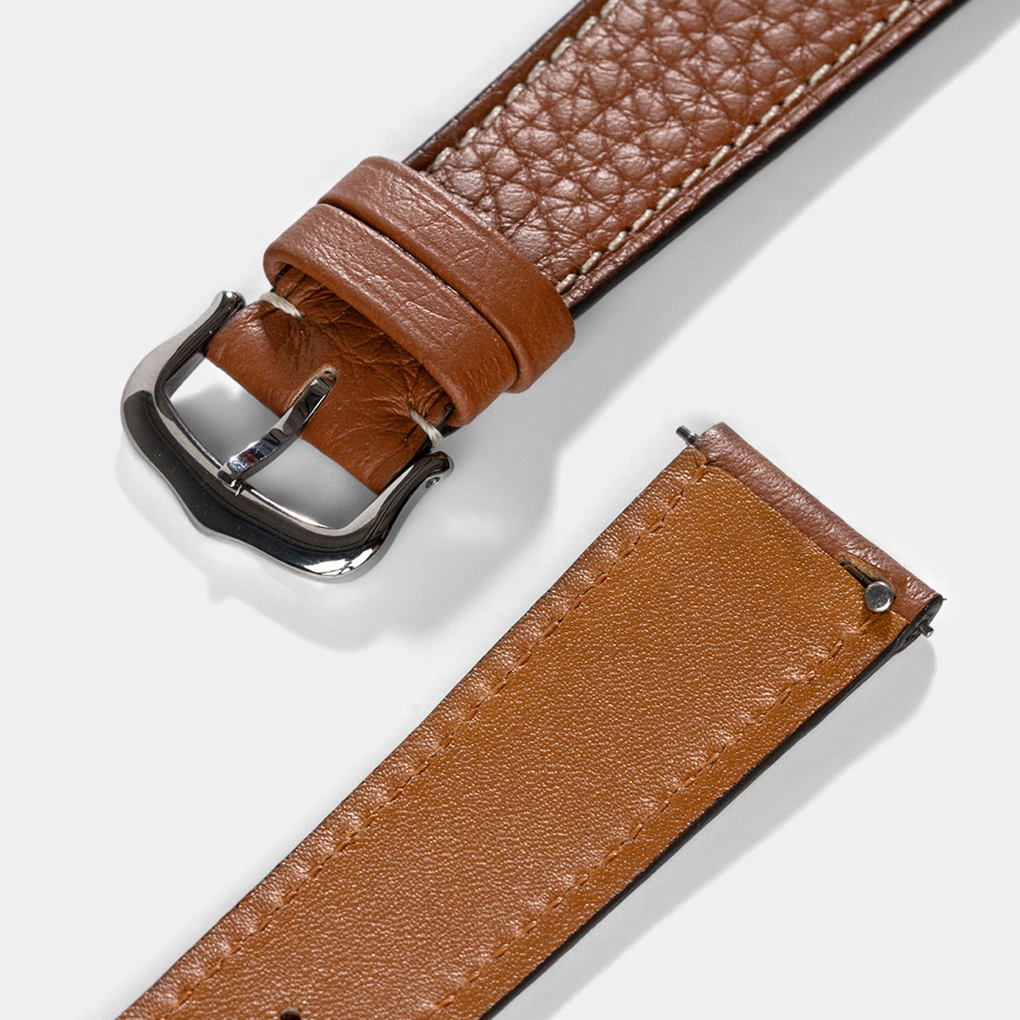 Strap for Cartier Tank Must (2021-2024) - The Taurillon Brown