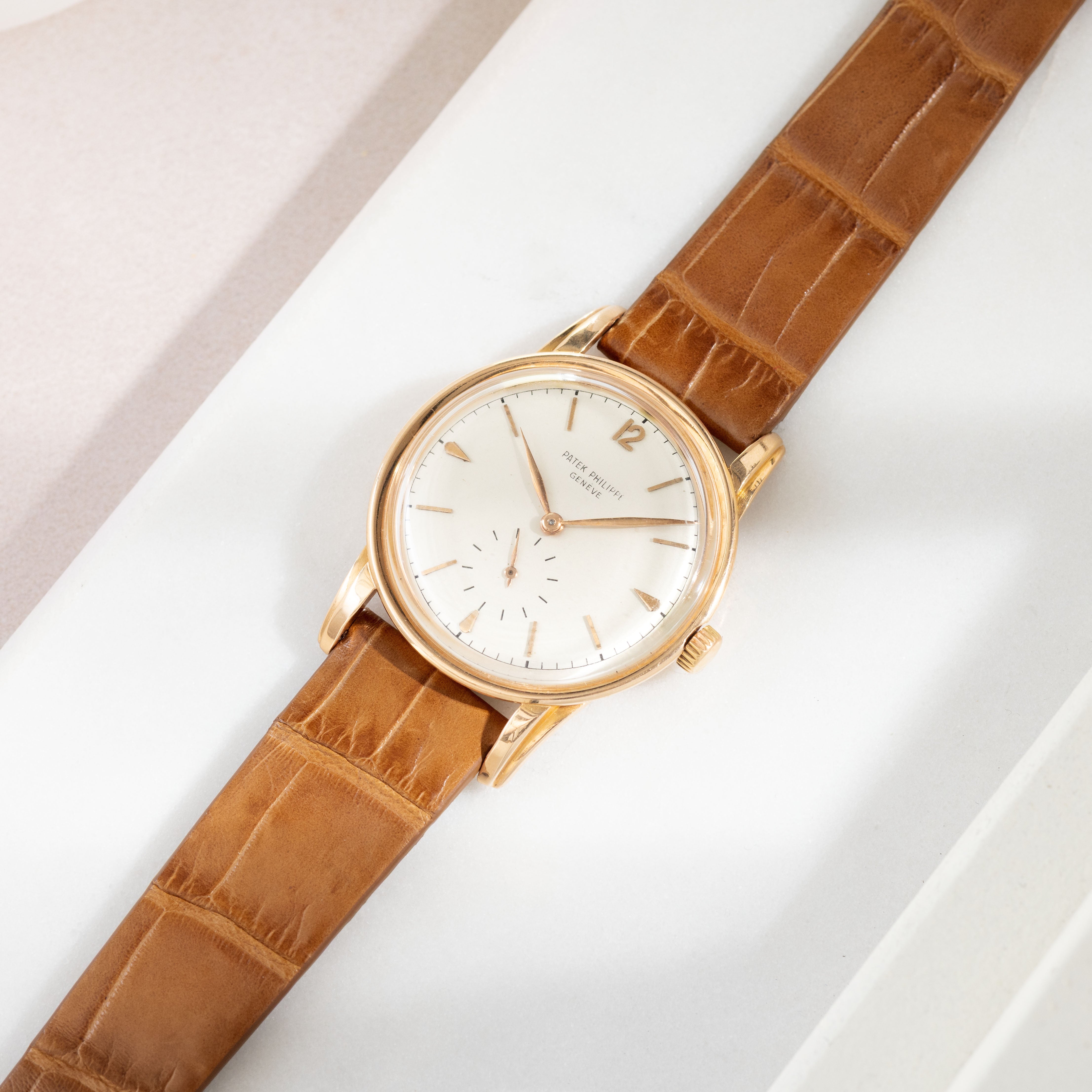 Strap for the Patek Philippe Calatrava - Honey Double-Sided Alligator