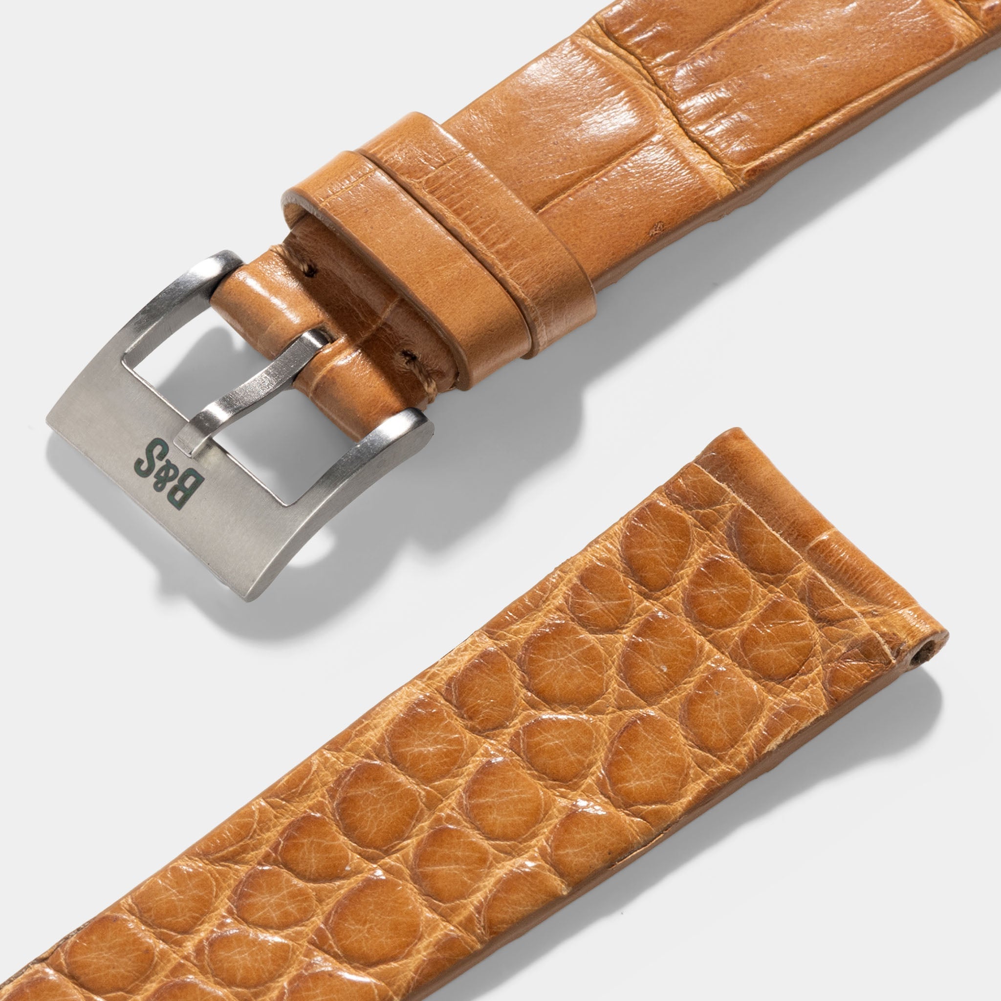 Strap for the Patek Philippe Calatrava - Honey Double-Sided Alligator