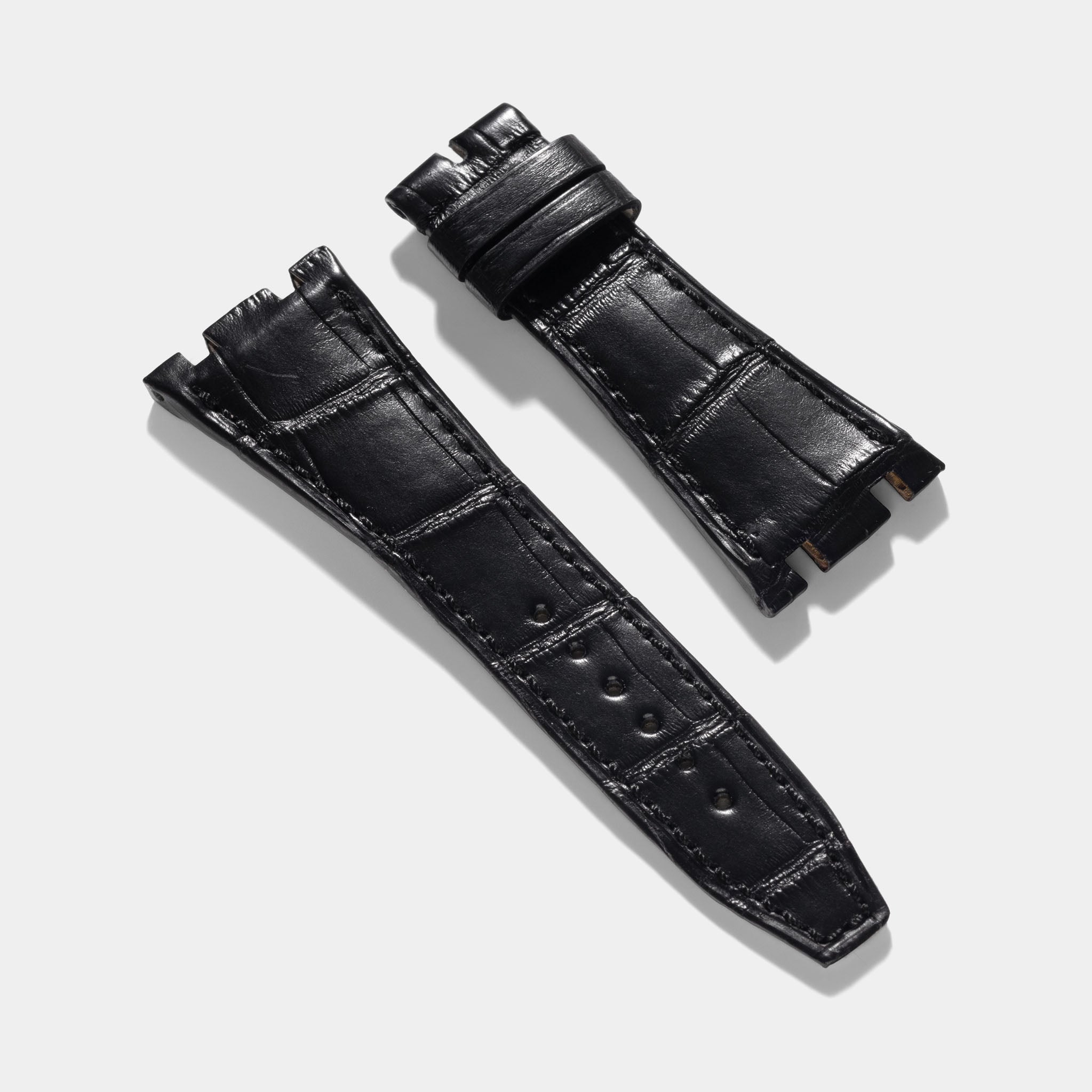 Black_Alligator_leather_Watch_Strap_For_Audemars_piguet_royal_oak_39mm