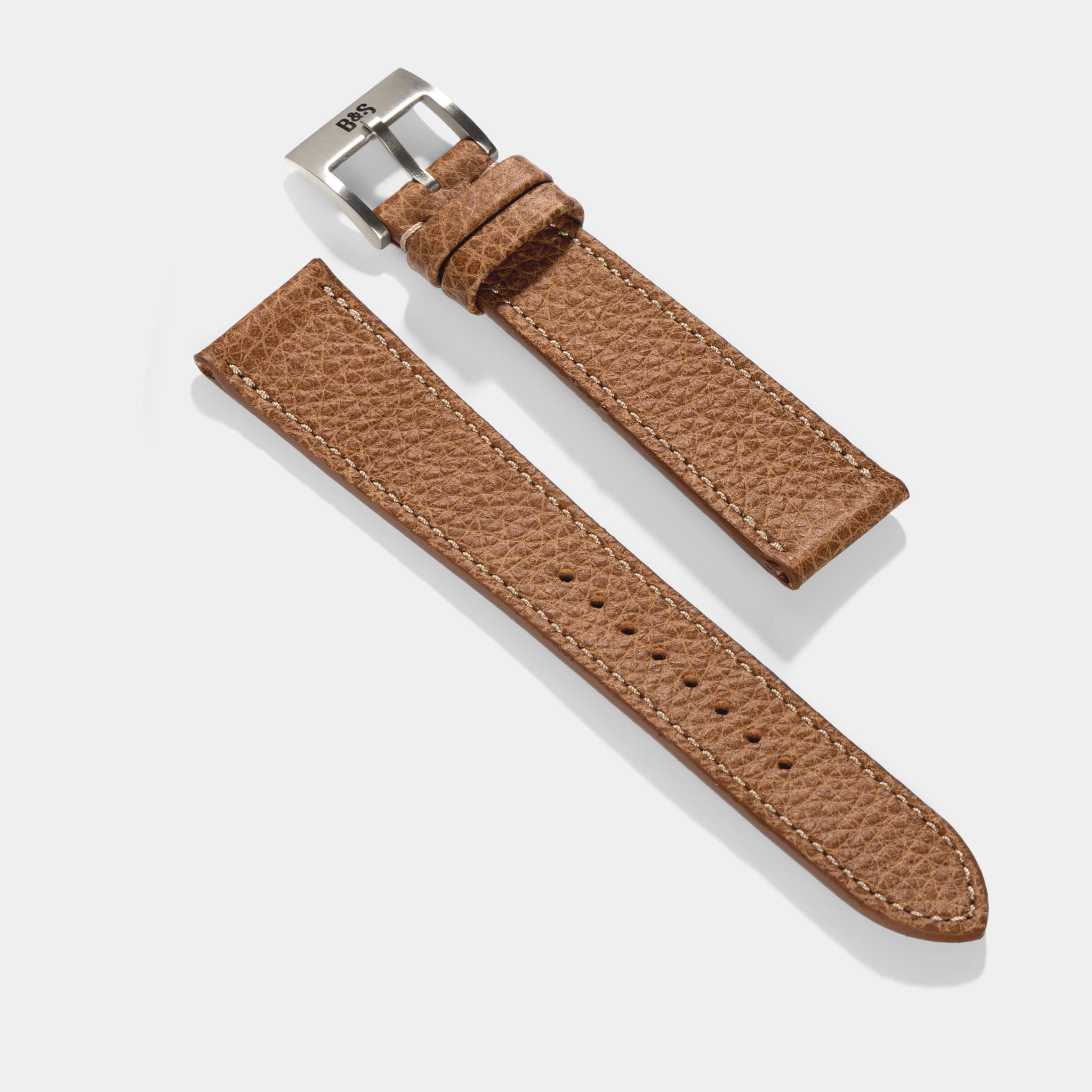 Elegant_Brown_Leather_Watch_Strap_For_Vintage_Watches
