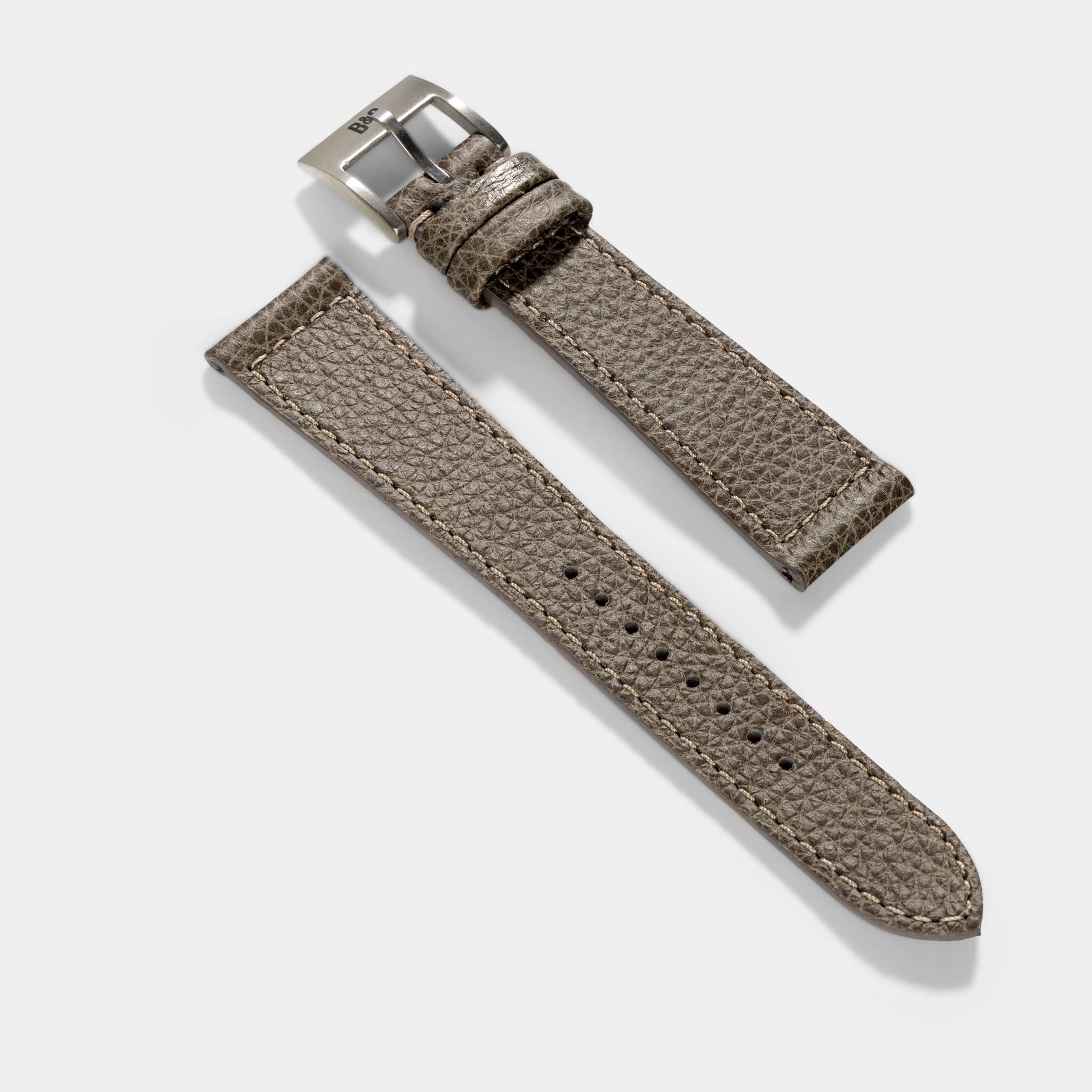Elegant_Grey_Leather_Watch_Strap_For_Vintage_Watches
