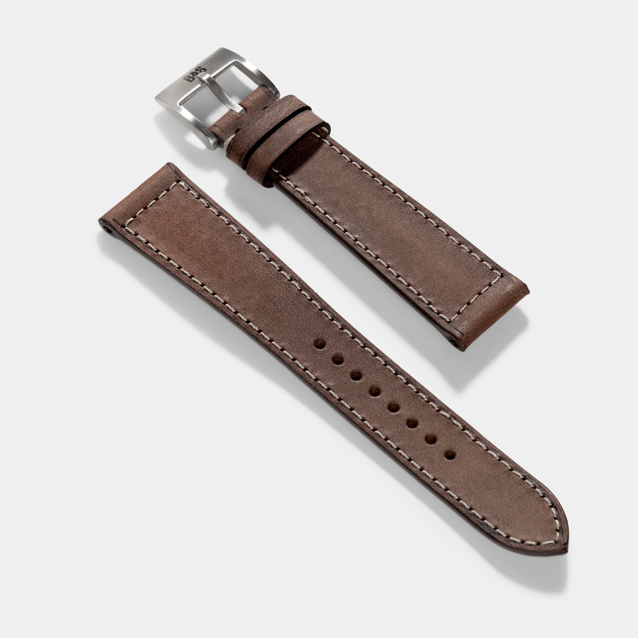 Soil_Brown_Leather_Watch_Strap_For_Vintage_Watches