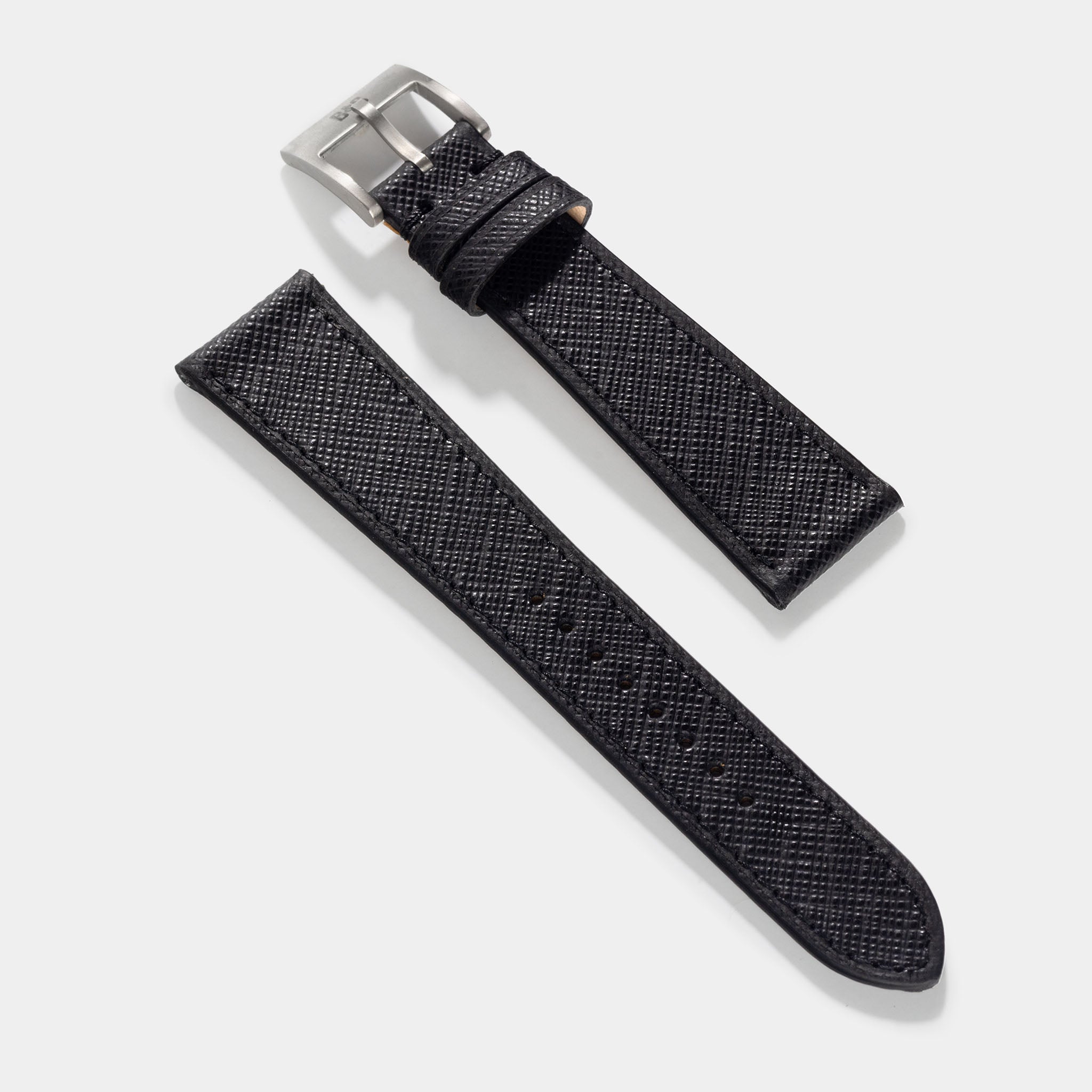 The Barcelona Saffiano Leather Watch Strap - Jubilee Edition