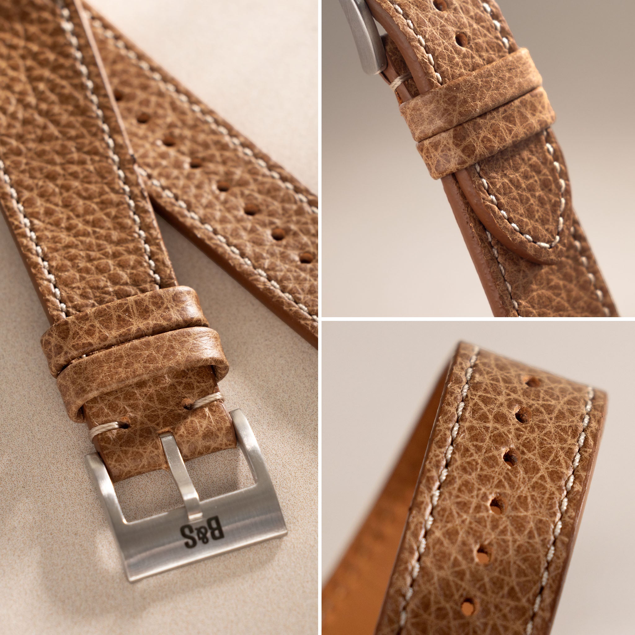 Quality_Brown_Leather_Watch_Strap_Details_For_Vintage_Wristwatches