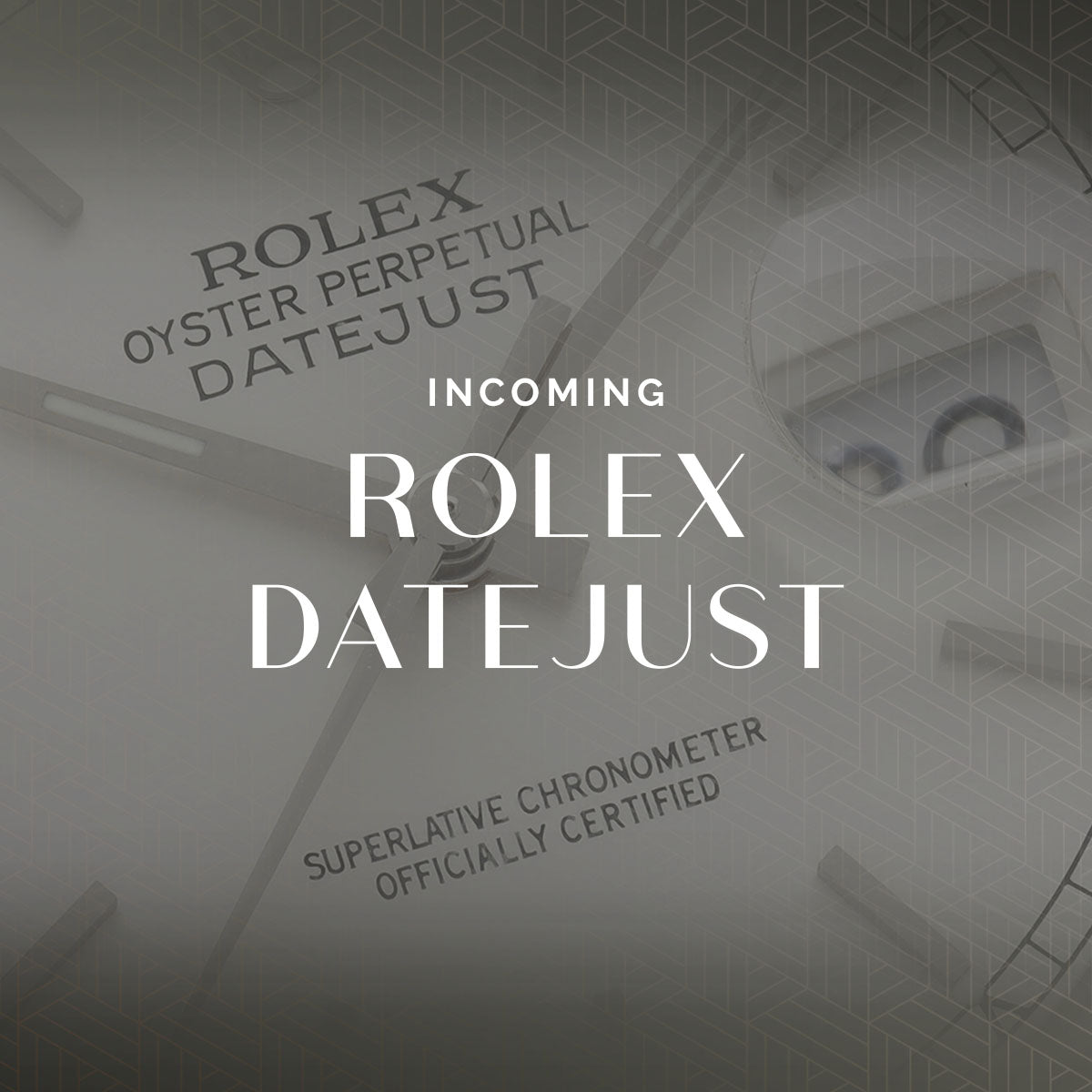 Rolex Datejust Champagne Dial With Papers Ref 16018 - Incoming