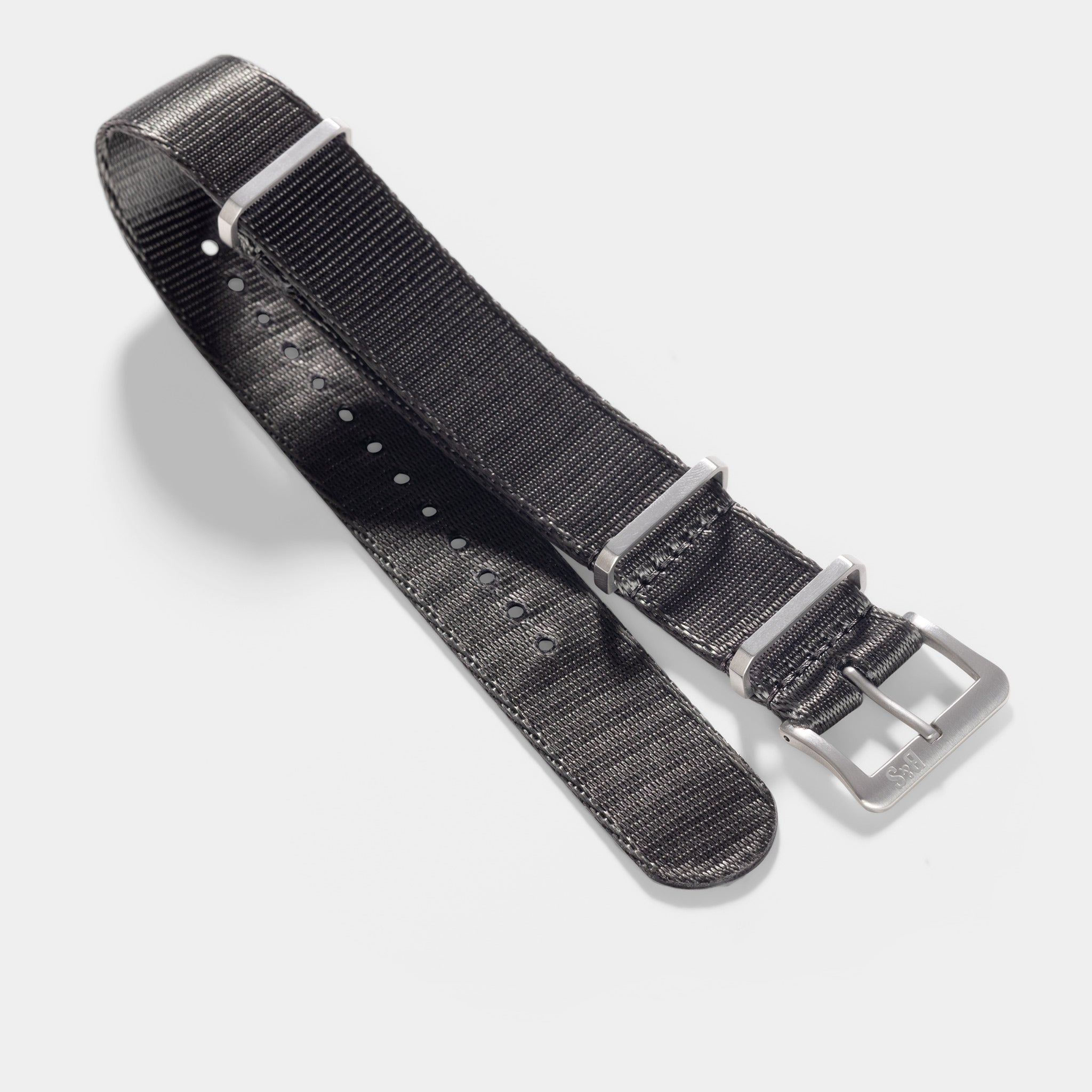 Strap for Omega Speedmaster Professional - Nylon Nato Graphite Strap