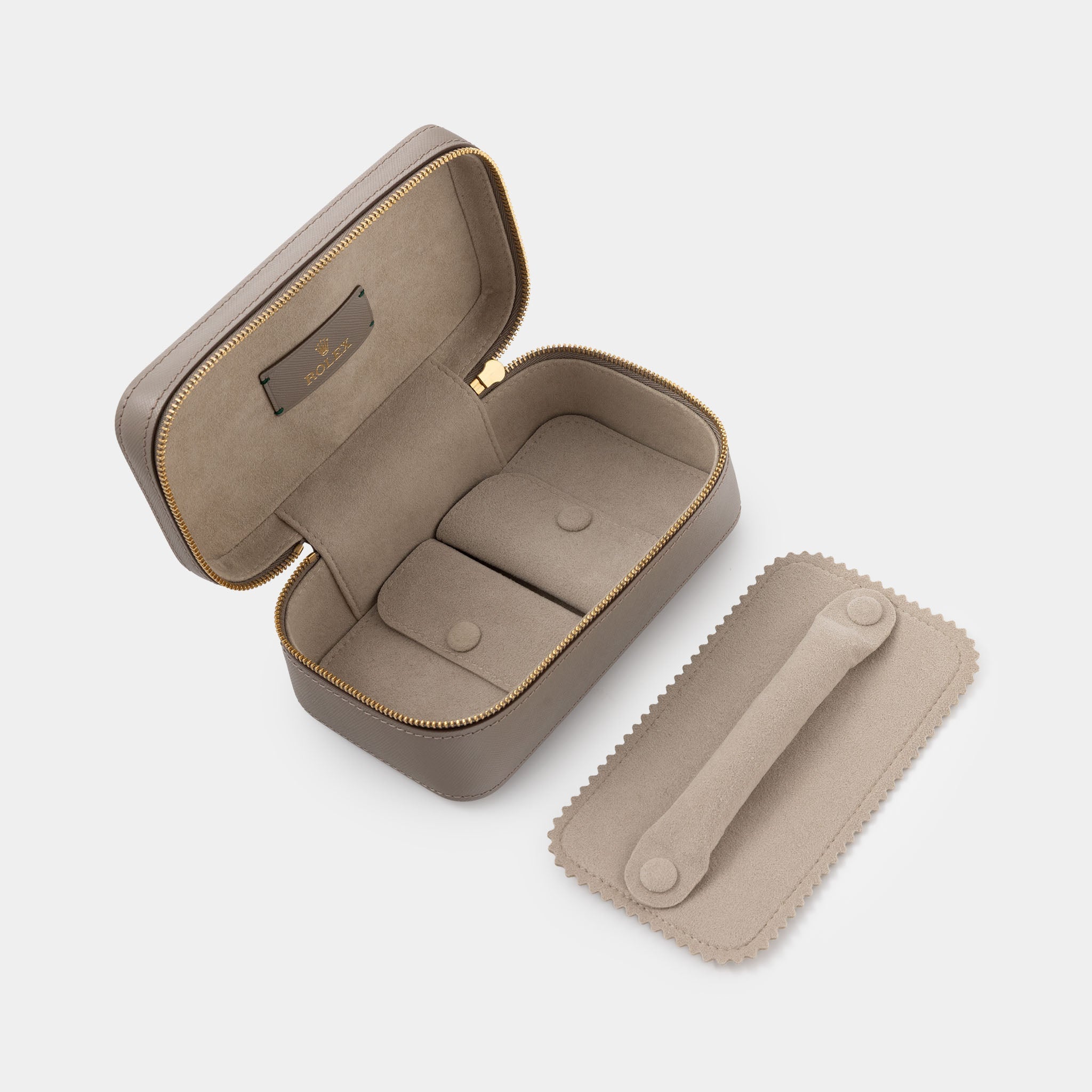Rolex jewelry leather Box taupe color
