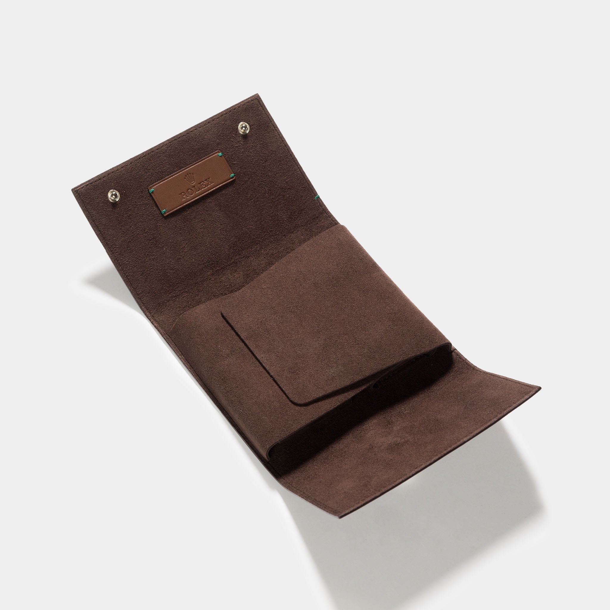 Rolex Chestnut Brown Watch Pouch