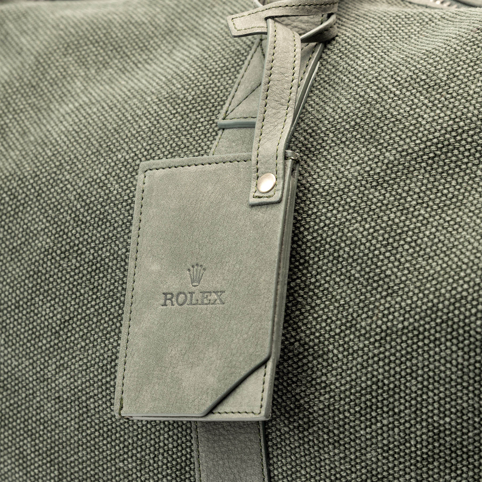 Rolex Green Canvas Travel Bag -52cm