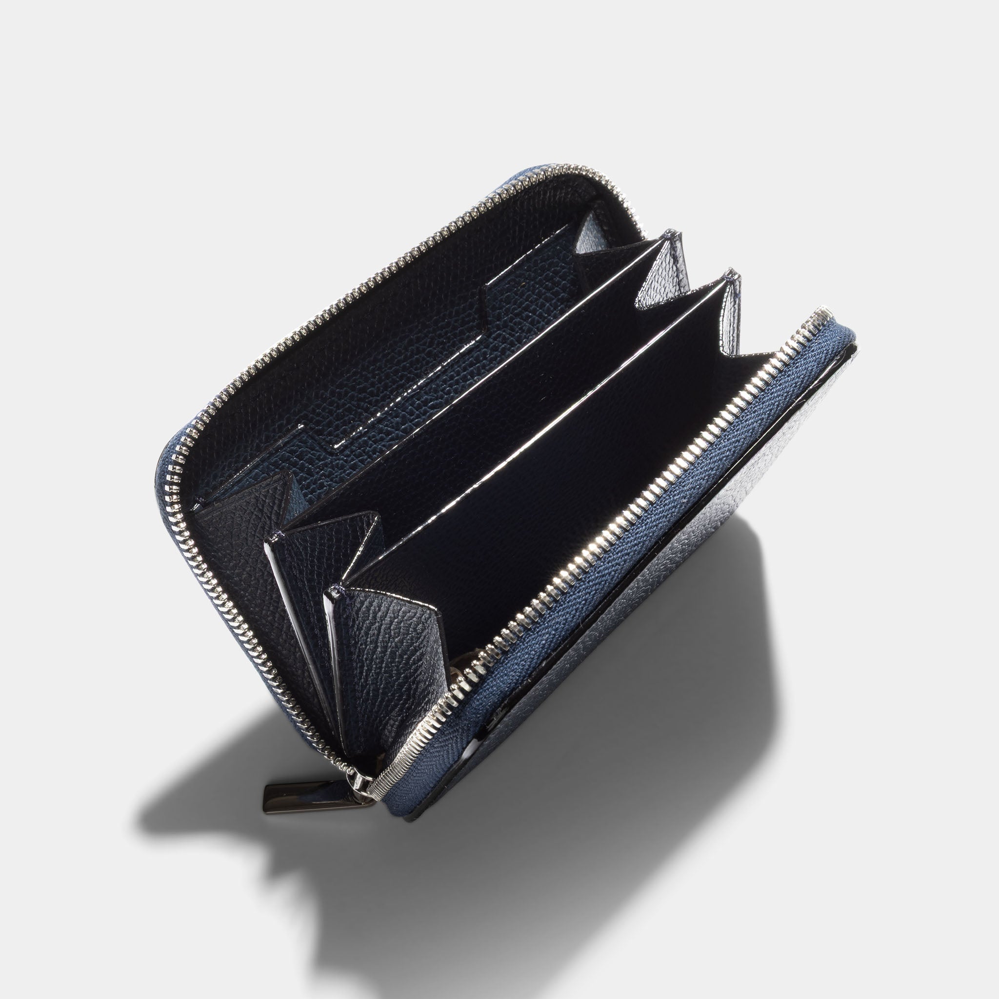 Rolex Blue leather wallet