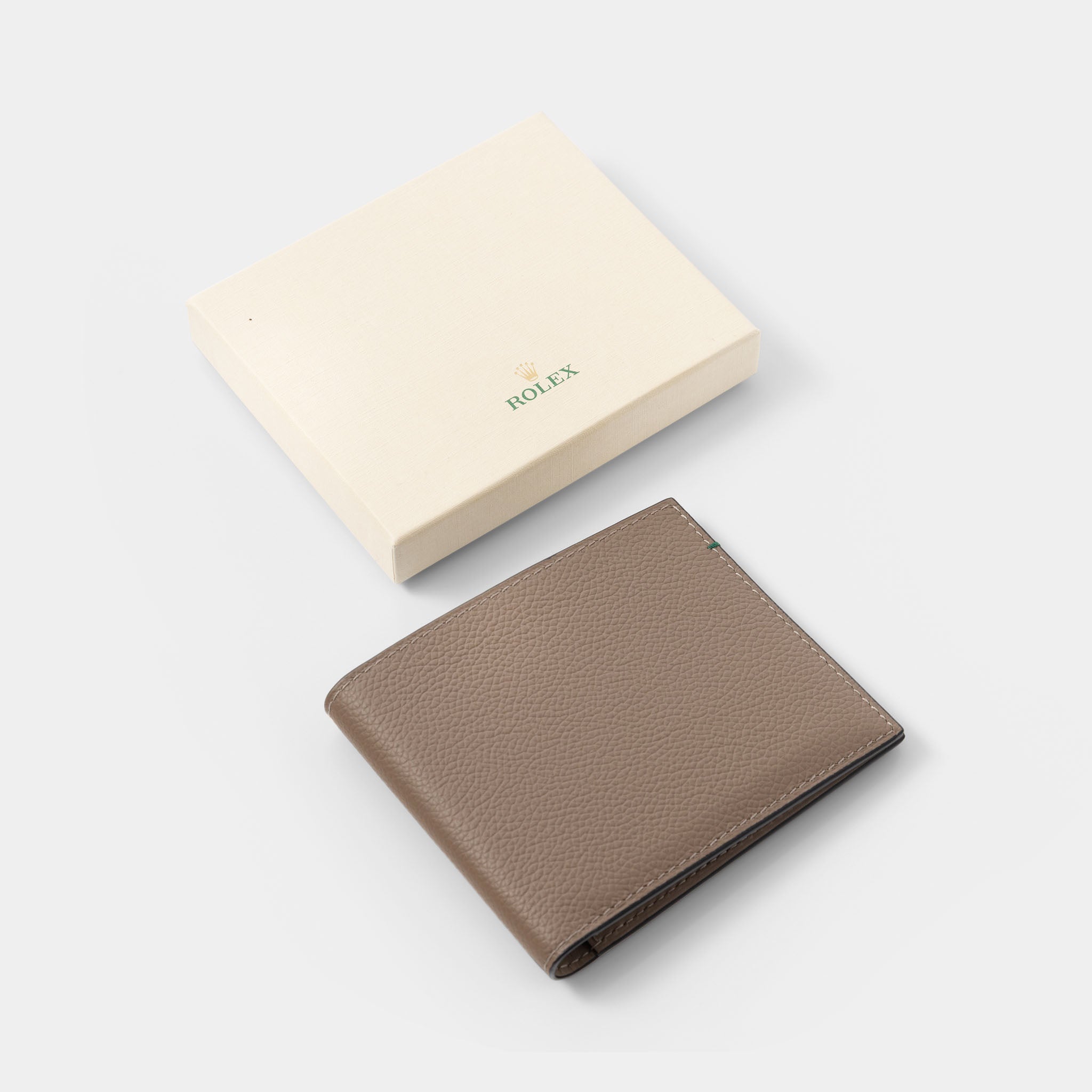 Rolex Wallet Taupe Color