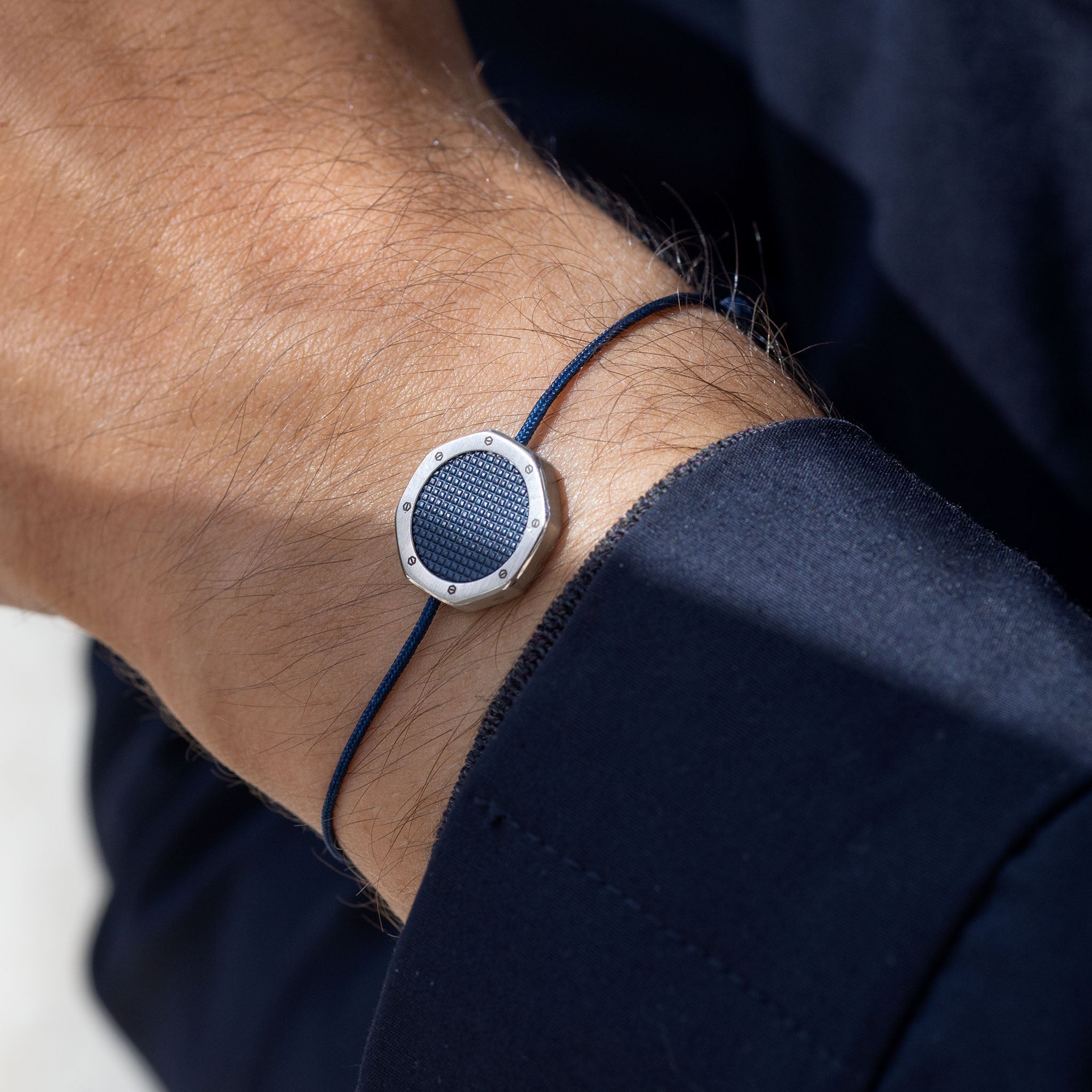 Audemars Piguet Royal Oak Cord  Bracelet Blue