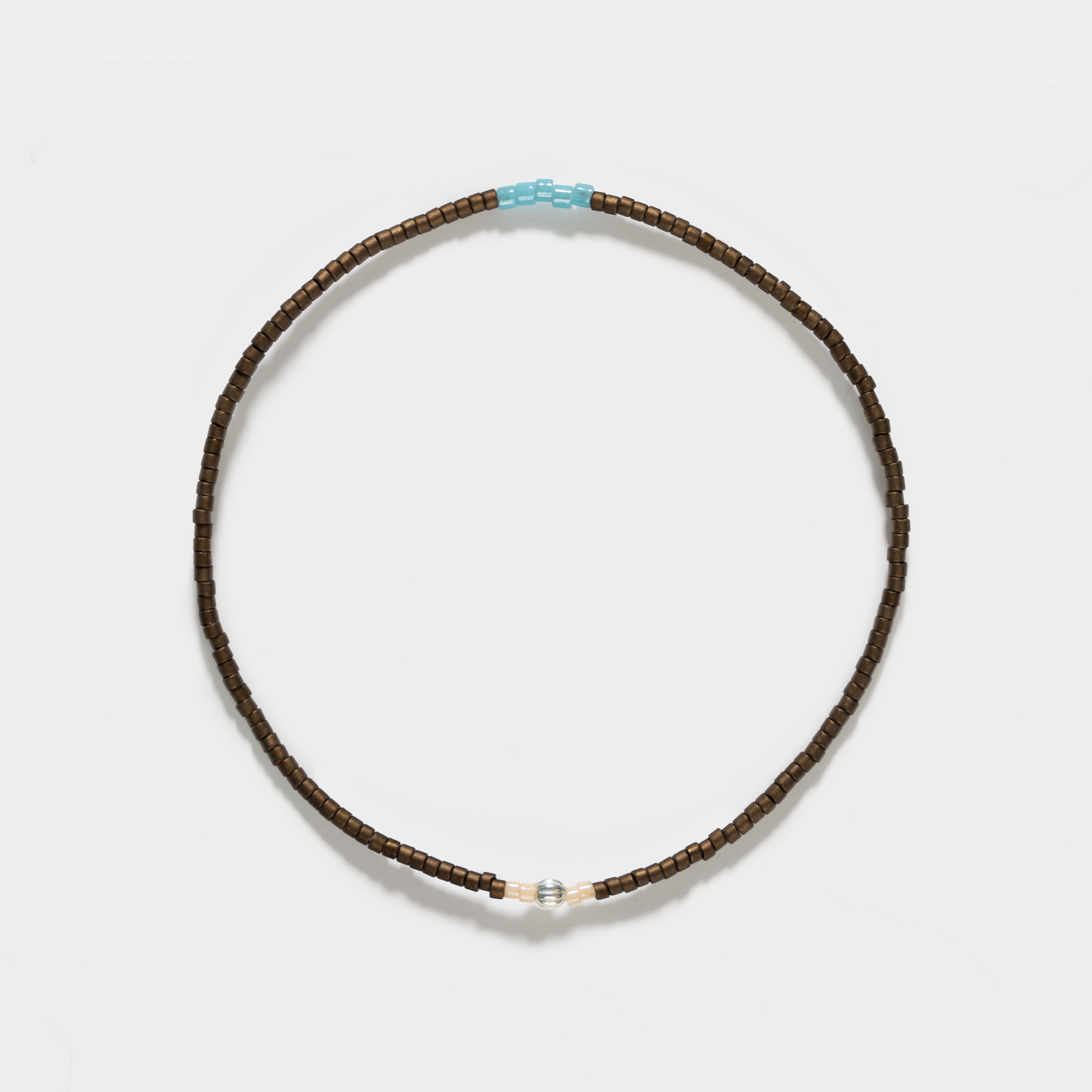 Oskar Gydell  Miyuki Bracelet Silver - 1