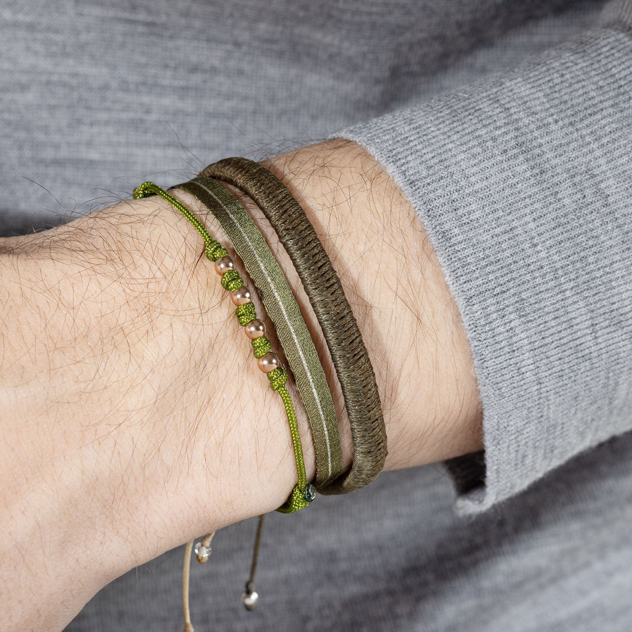 Guanabana Bracelet Earth - Olive