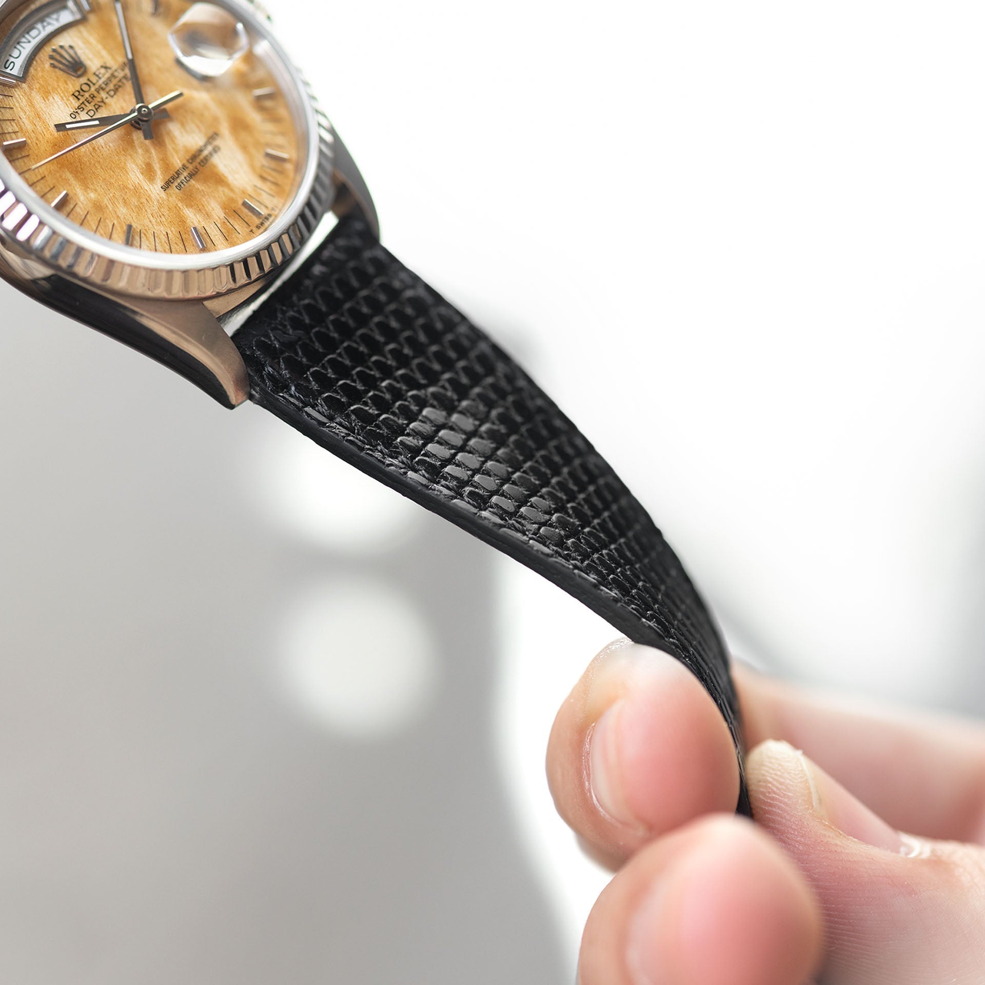 Lizard Leather Watch Straps