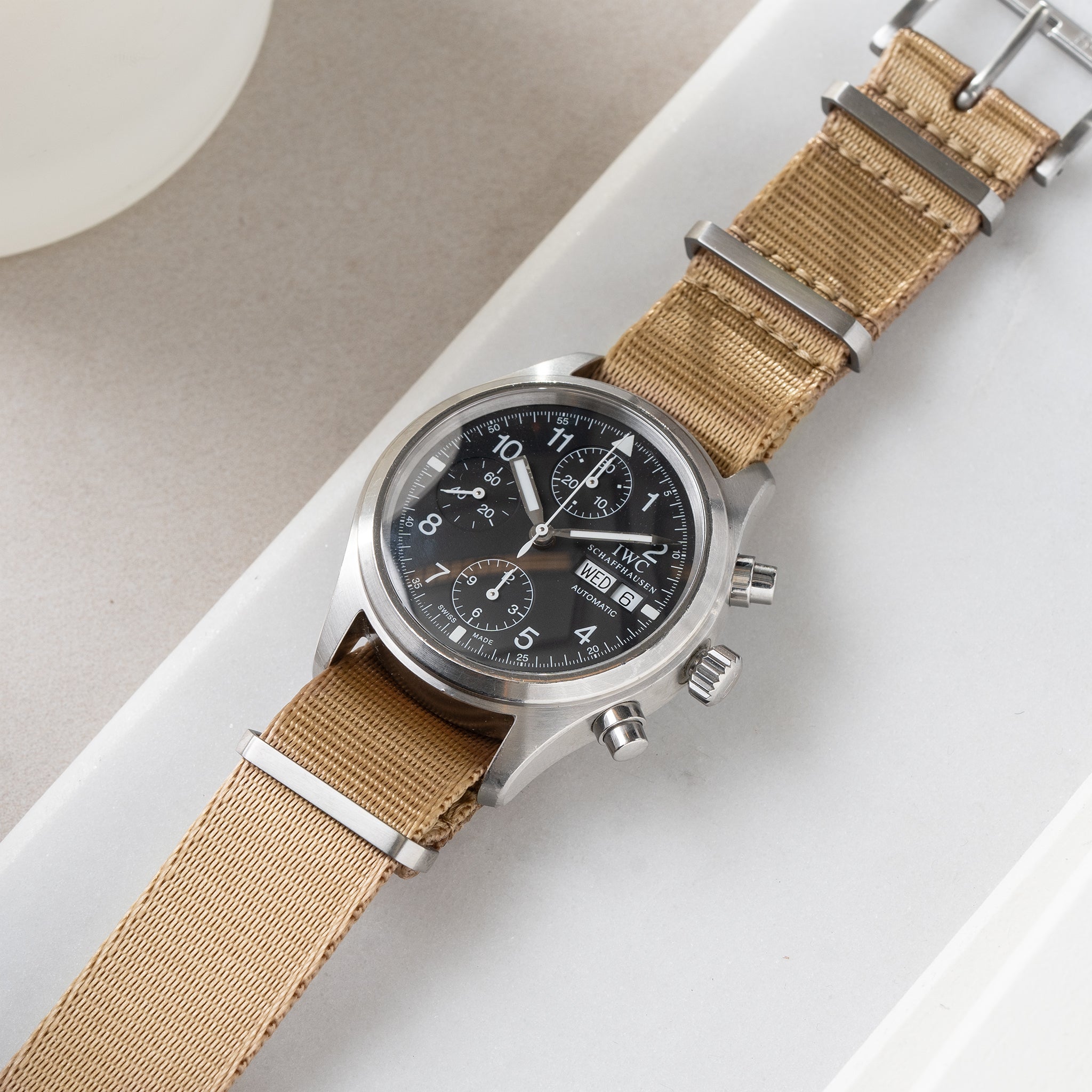 Iwc 3706 Nato Iwc 3706 Nato Strap For IWC Flieger Chronograph