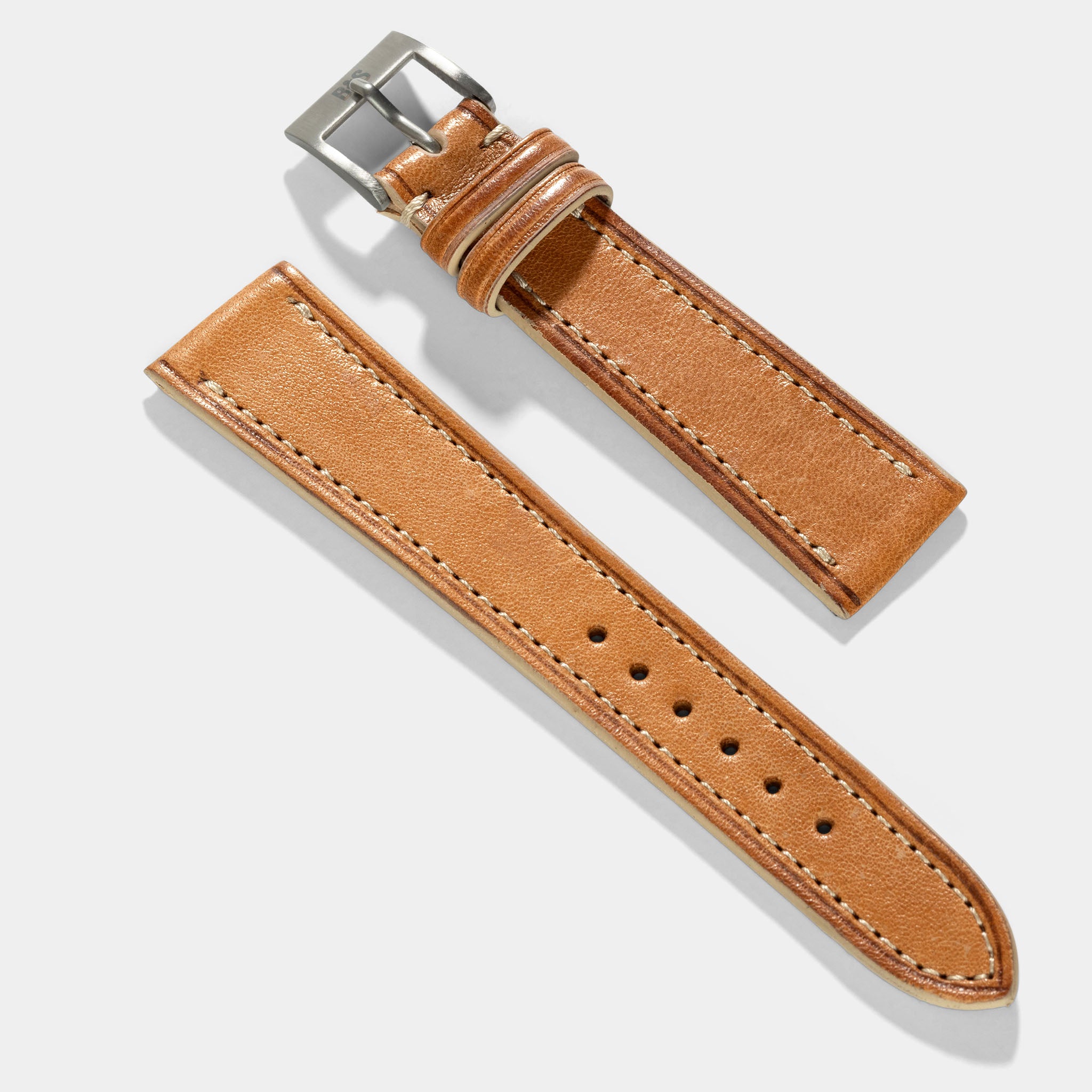 Strap for Omega Speedmaster Professional - Brown Retro Leather