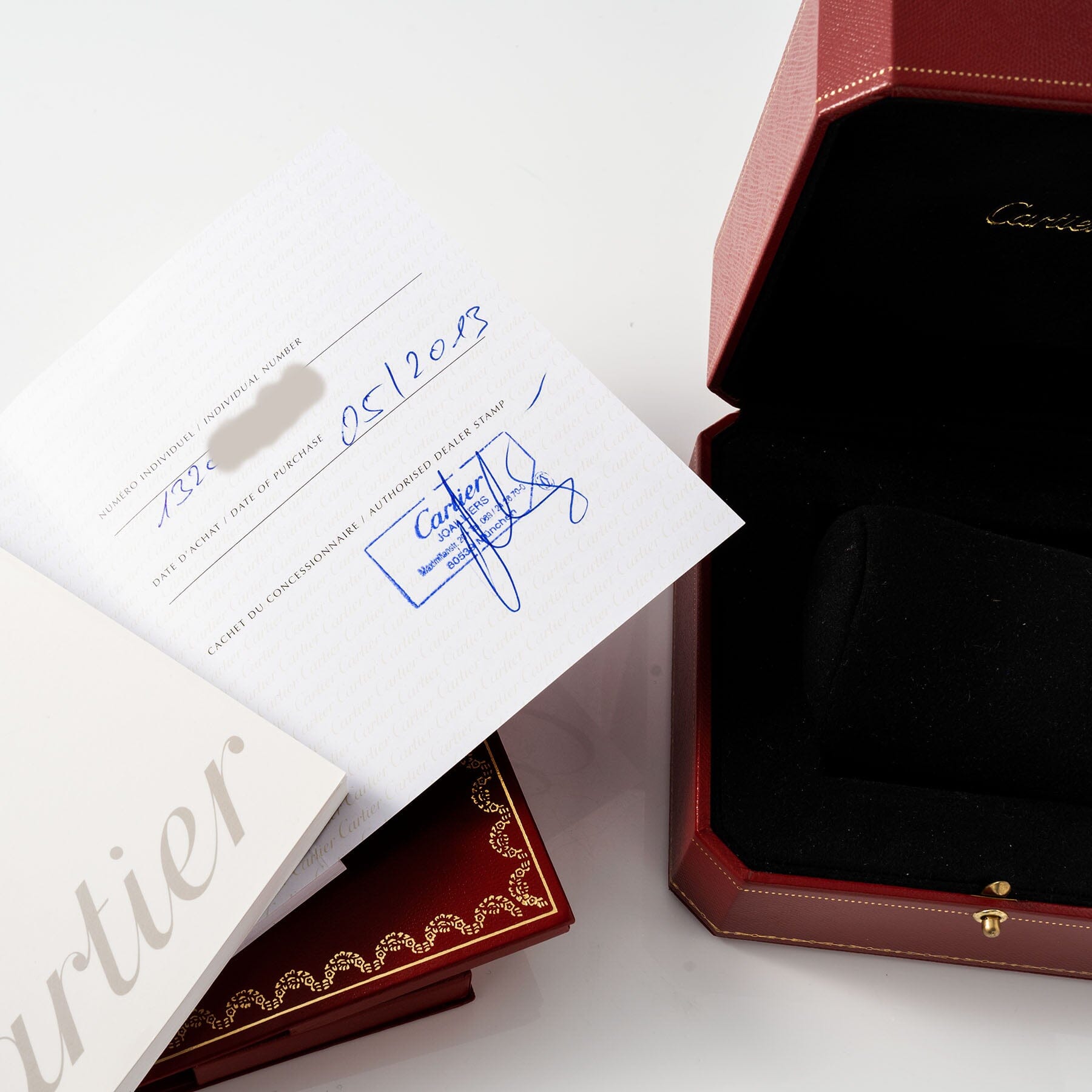 Cartier Tank Louis XL 3280 Collaborateur Edition 18kt Rose Gold Box and Papers