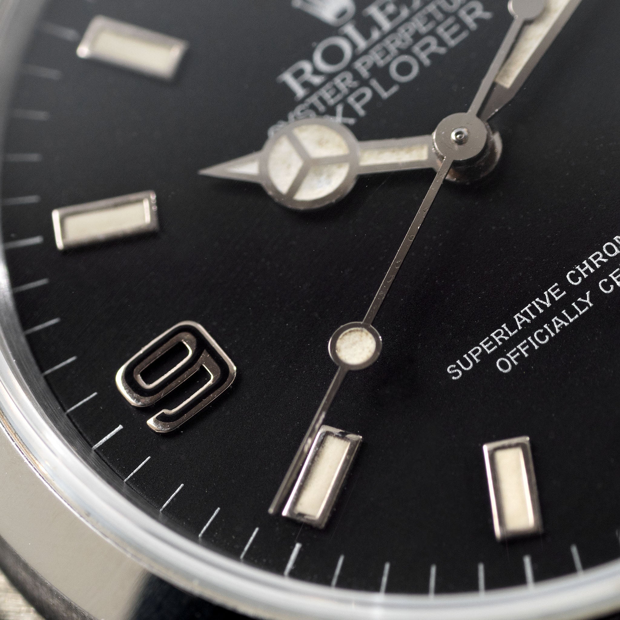 Rolex Explorer 14270 "Blackout Dial" Silver Print