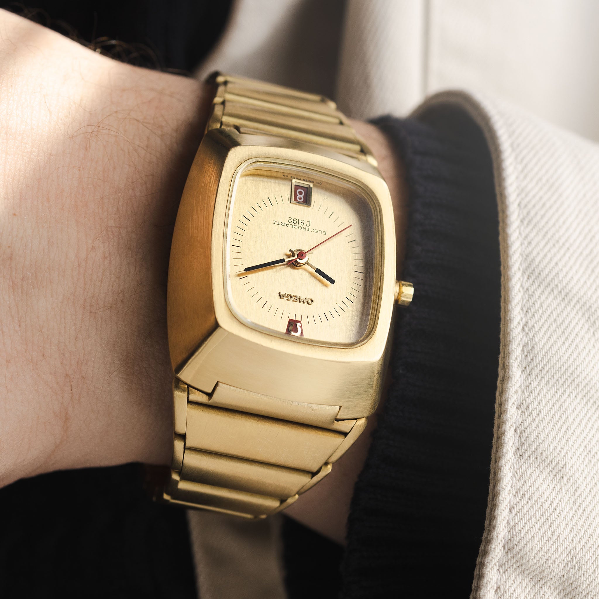 Omega Reference 196.006 Beta 21 Movement in 18kt Yellow Gold