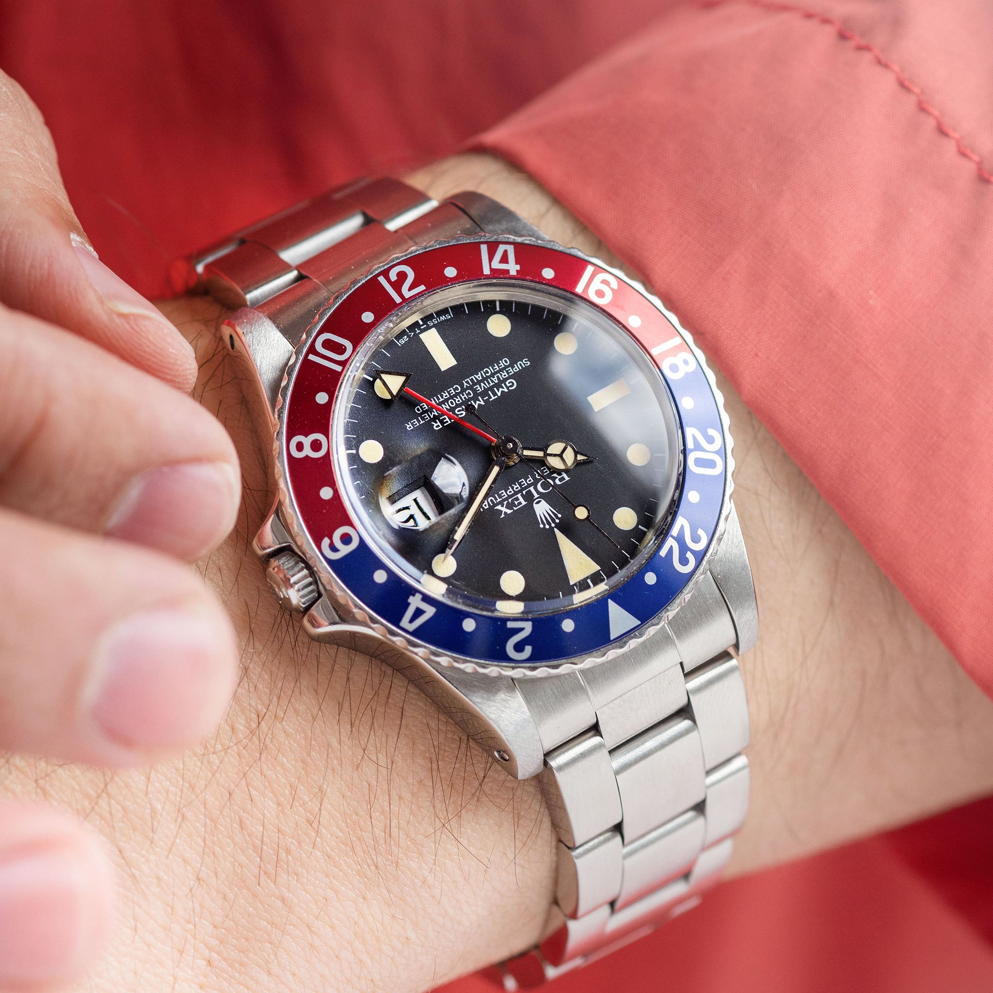 Rolex best sale gmt 16750