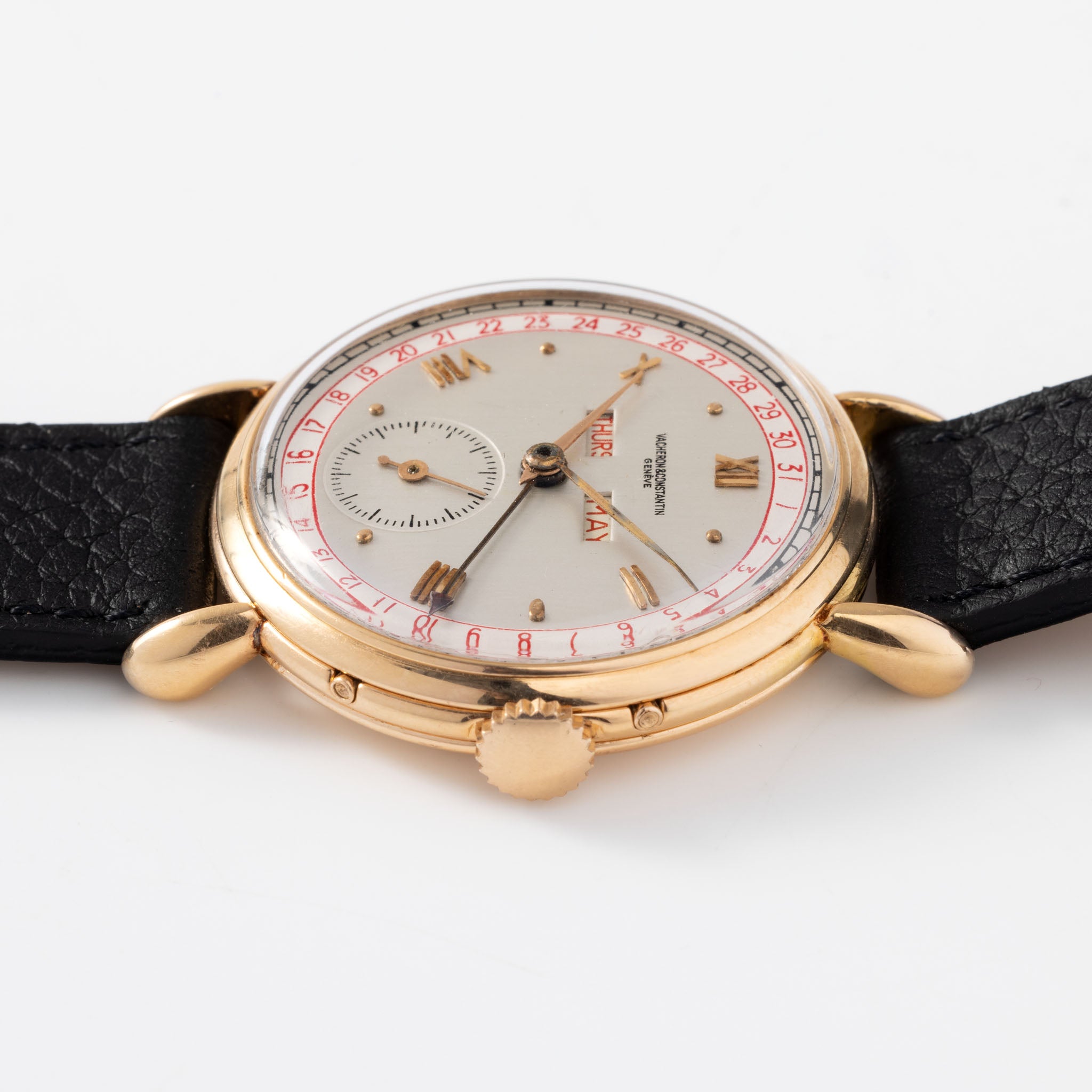 Vacheron and Constantin Triple Date Calendar 4240 Rose Gold