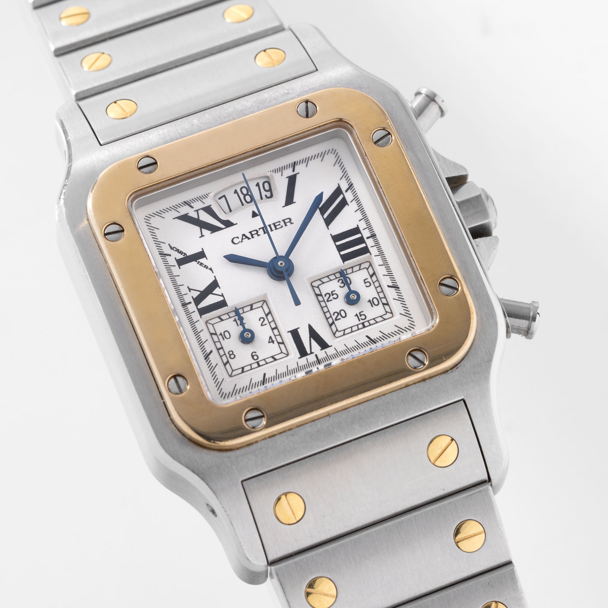 Cartier santos galbee chronograph hotsell