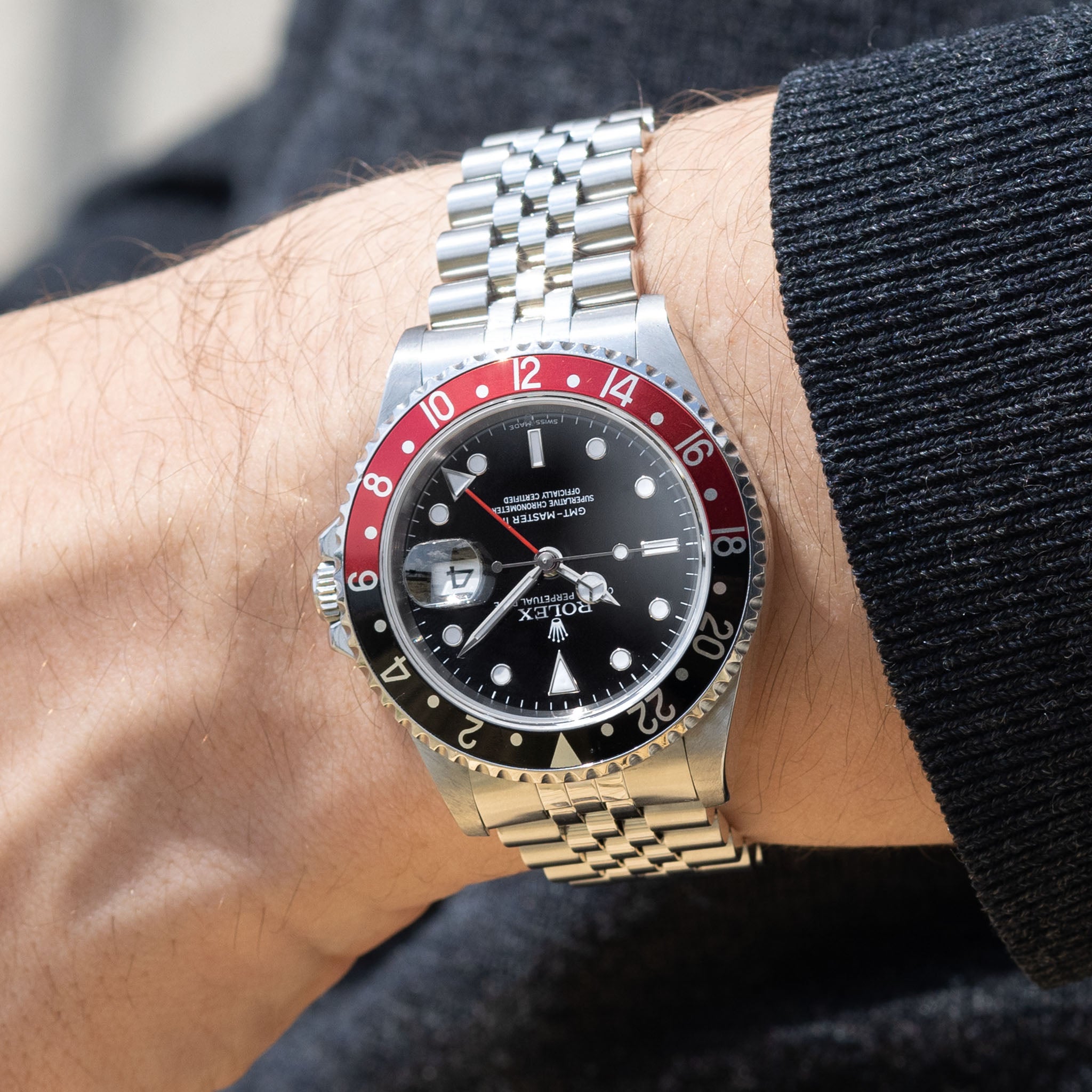 Rolex GMT Master 2 16710 Stick Dial