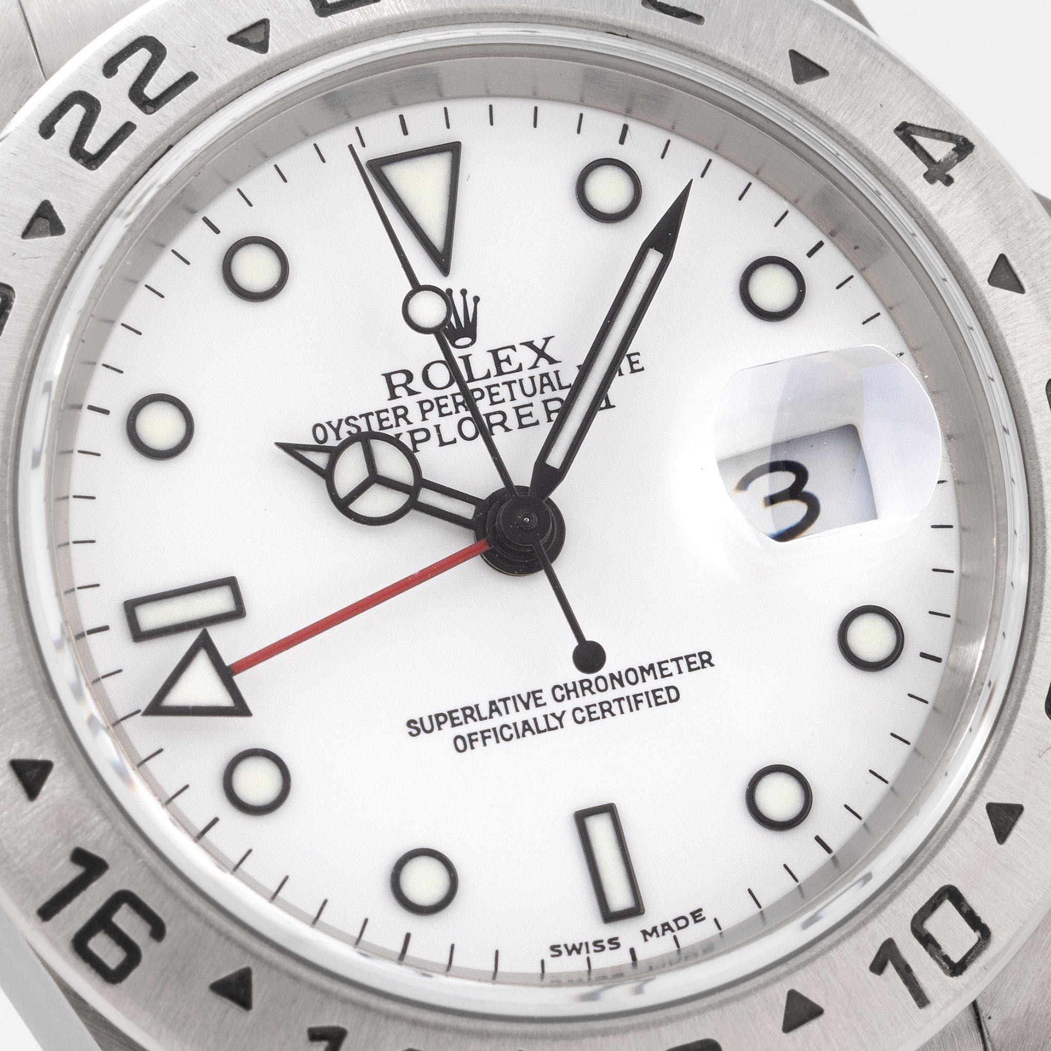 Rolex Explorer 2 White Dial 16570