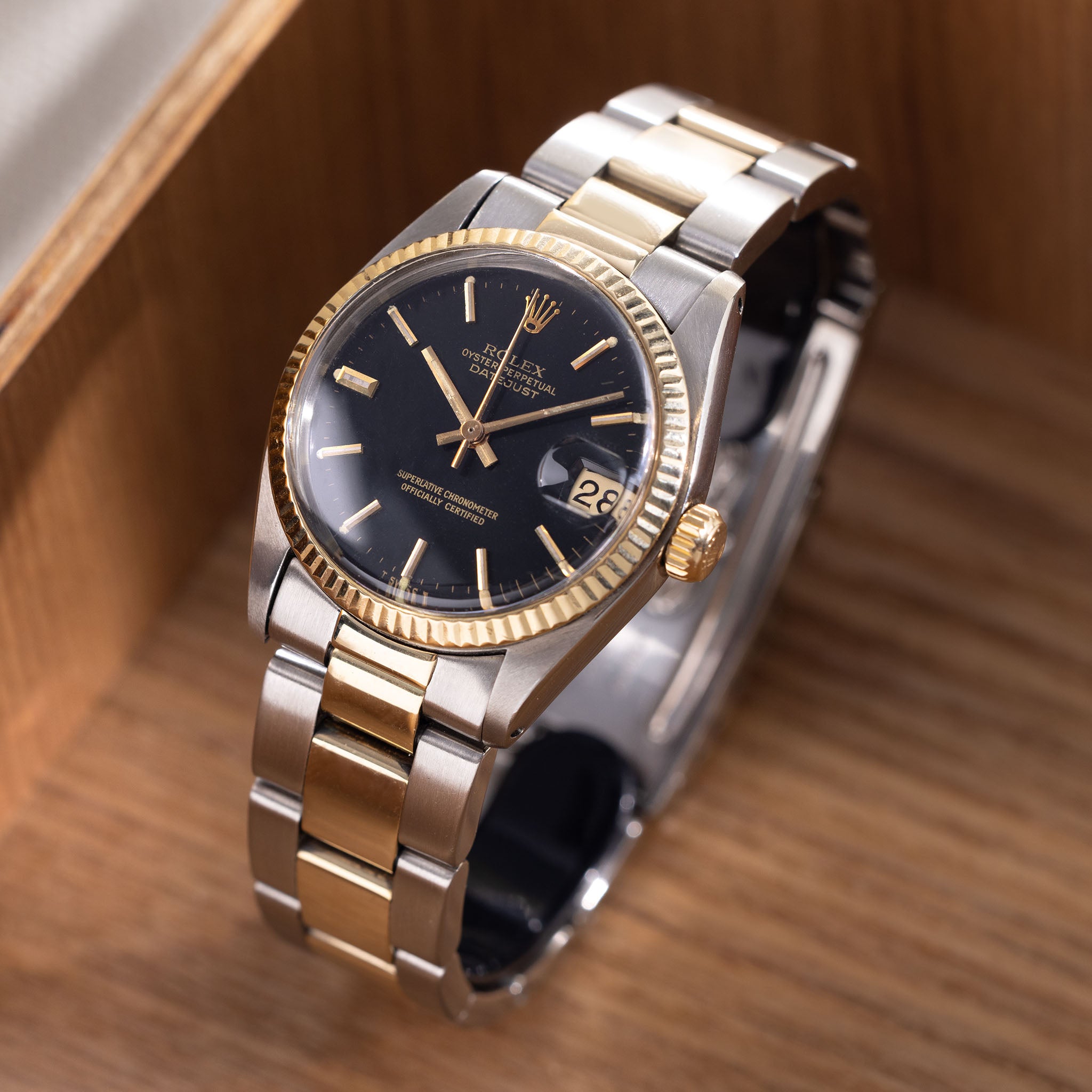 Rolex datejust 2024 midsize two tone