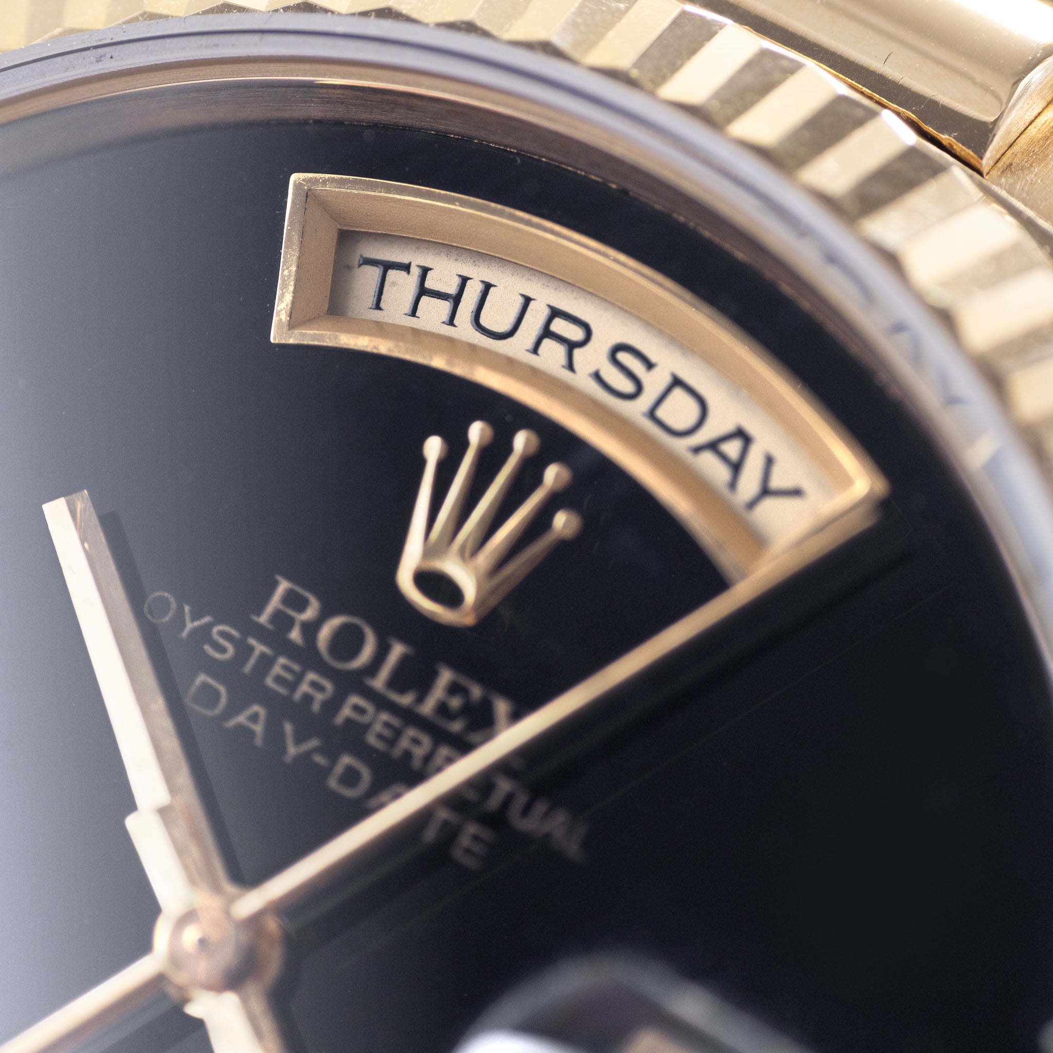 Rolex Day-Date 18238 Onyx Dial