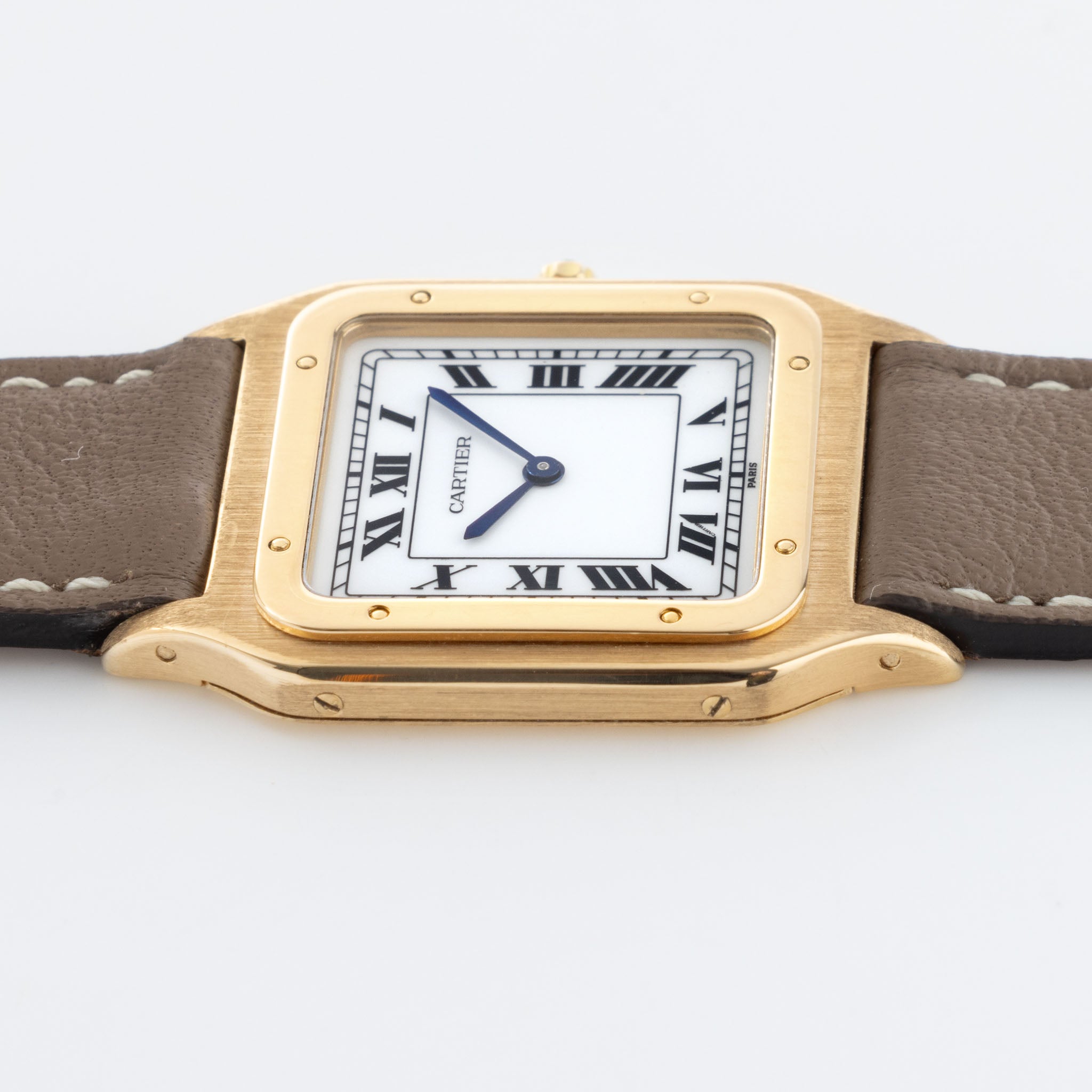 Cartier Santos Dumont Ultra Thin in 18kt Yellow Gold ref 9605