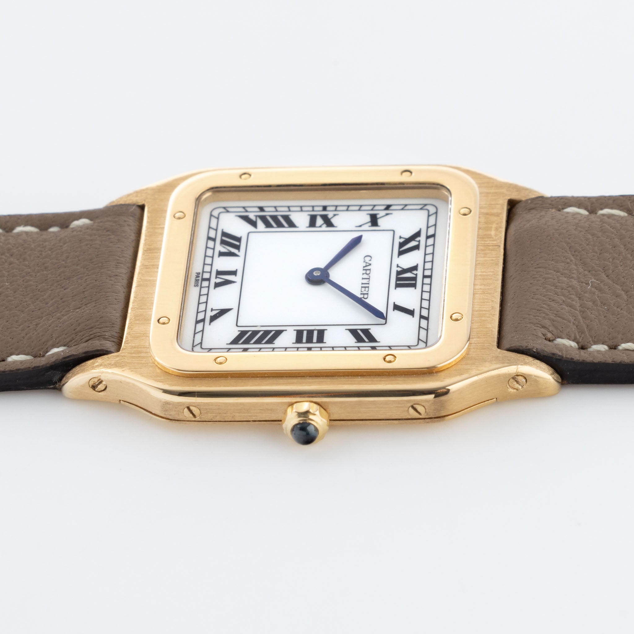 Cartier Santos Dumont Ultra Thin in 18kt Yellow Gold ref 9605