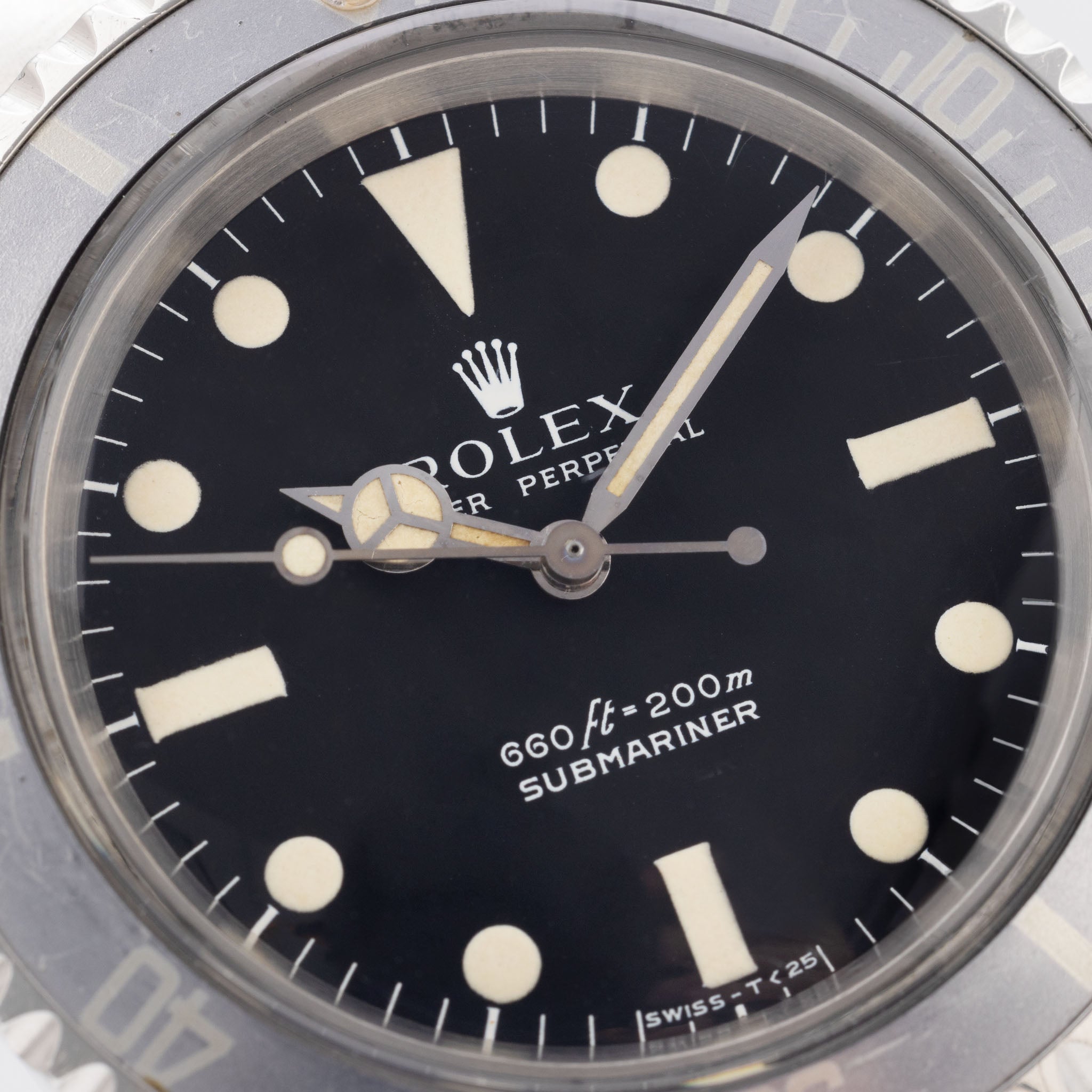 Submariner dial best sale