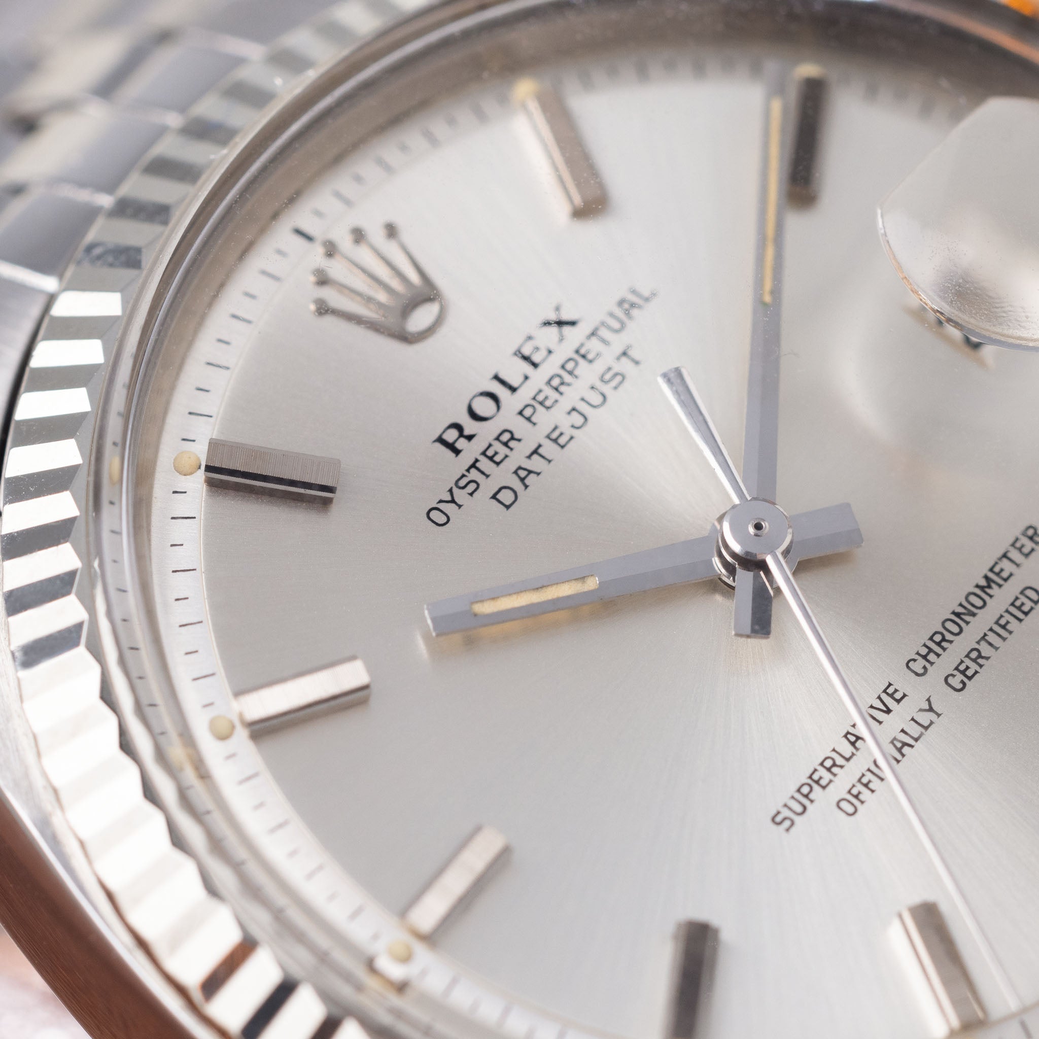 Changing date discount on rolex datejust