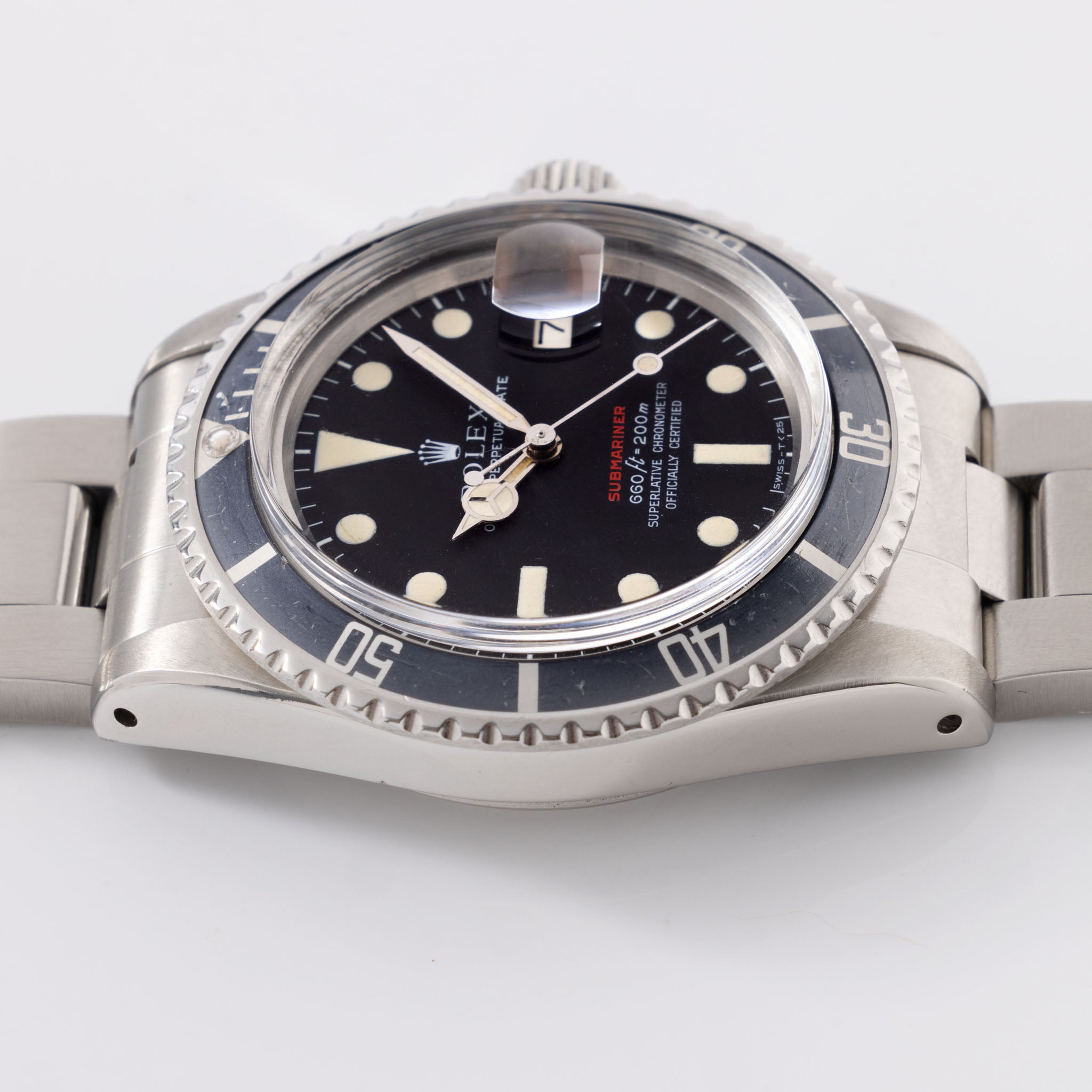 Rolex Submariner Date 1680 Mk4 Red Sub Dial