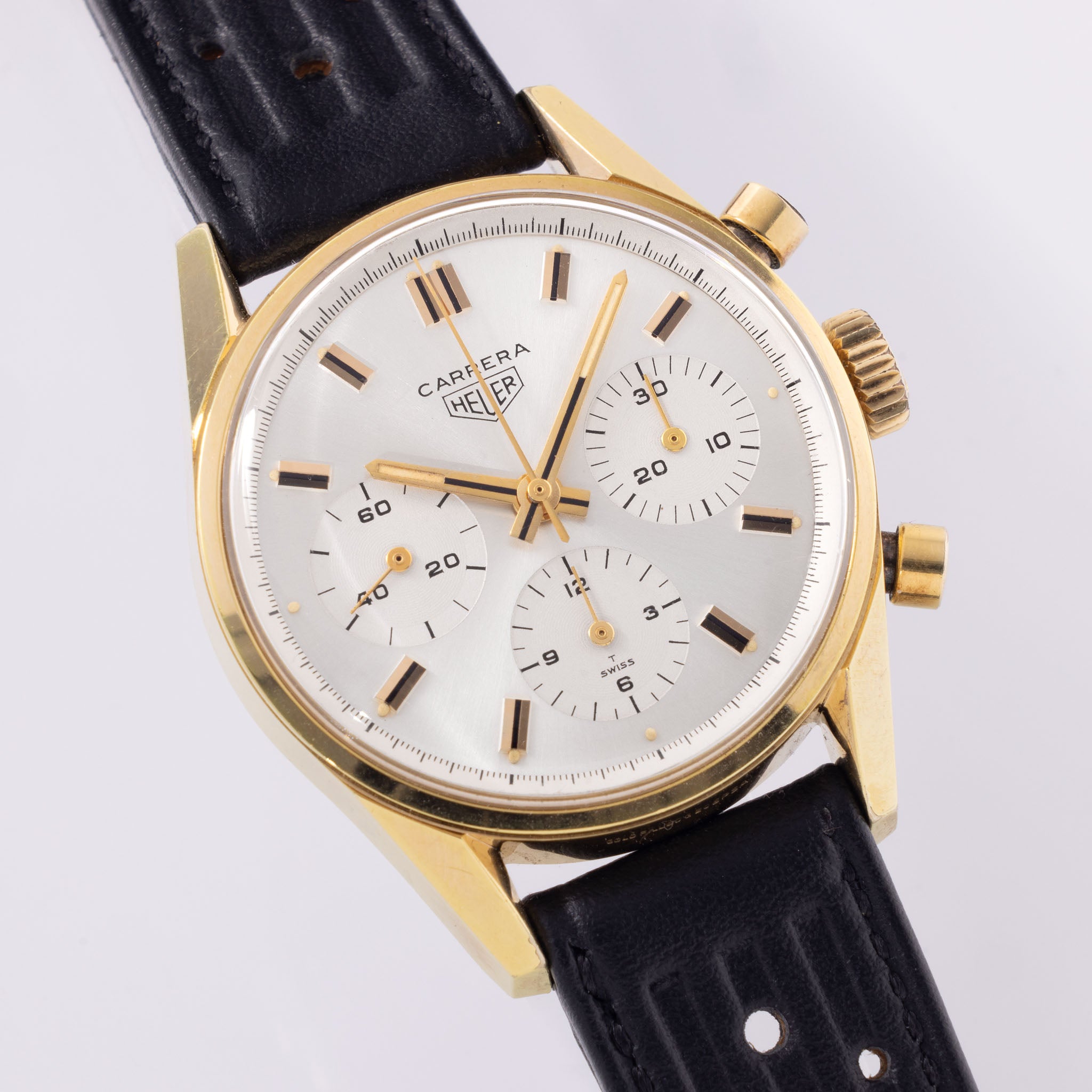 Heuer Carrera Gold Filled Ref 2448