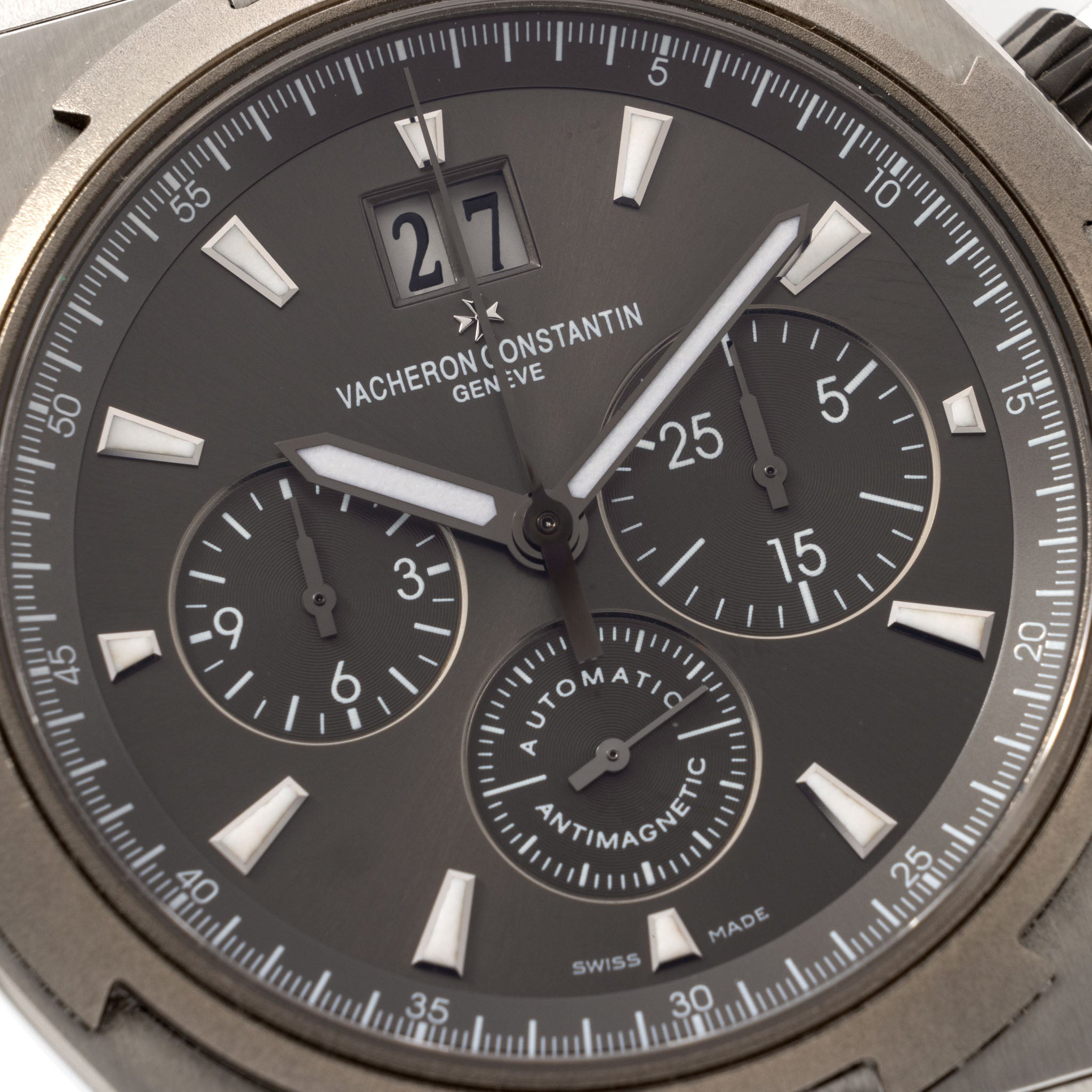 Vacheron Constantin Overseas Deepstream Chronograph Box and Papers Ref 49150 000w 9501