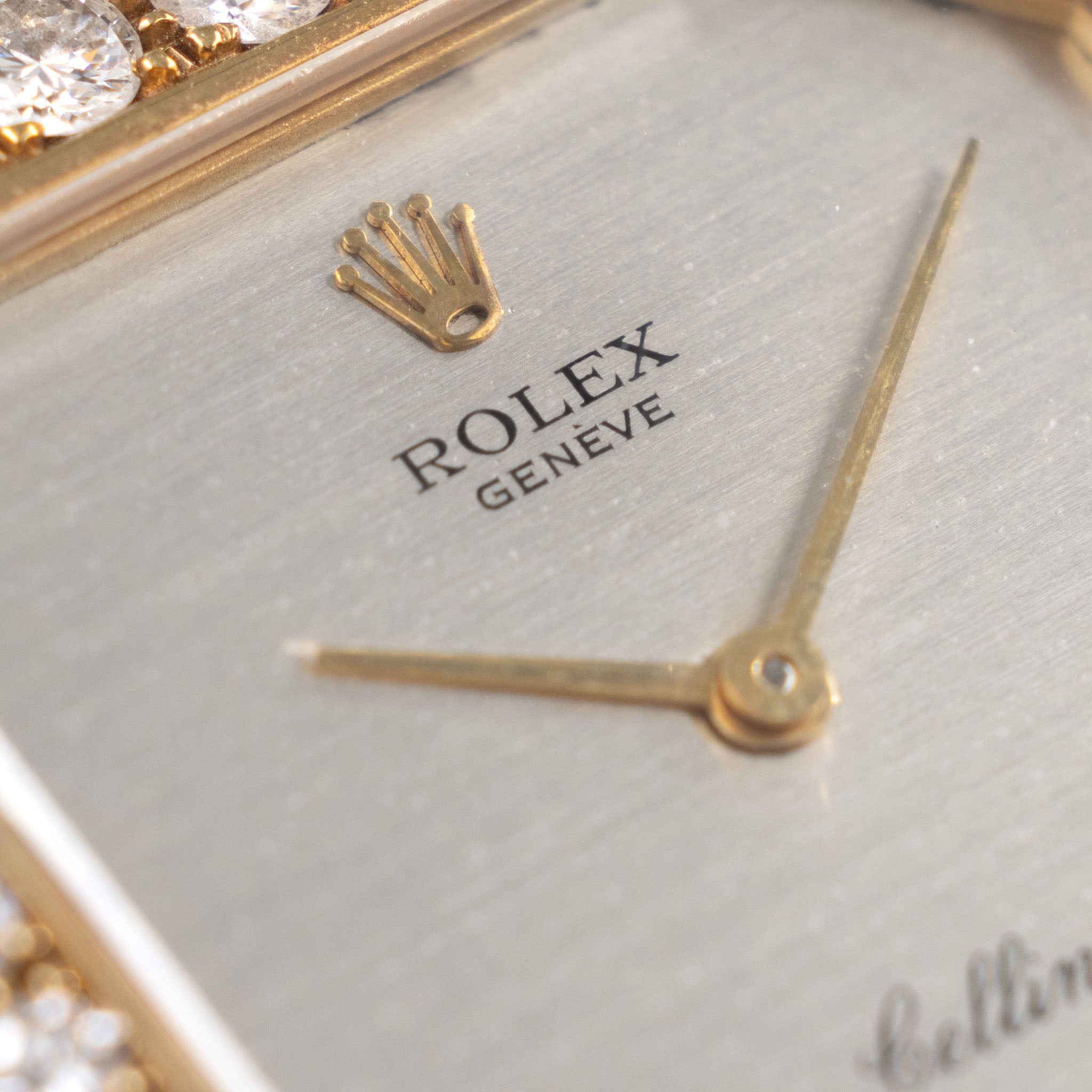 Rolex Cellini Octopussy Bracelet Silver Dial Ref 4951