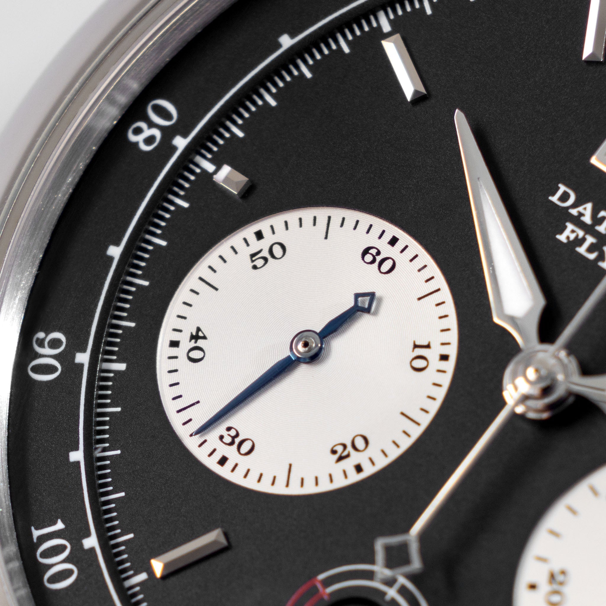 A. Lange & Söhne Datograph Flyback Chronograph 405.035 up/down in Platinum with box and papers