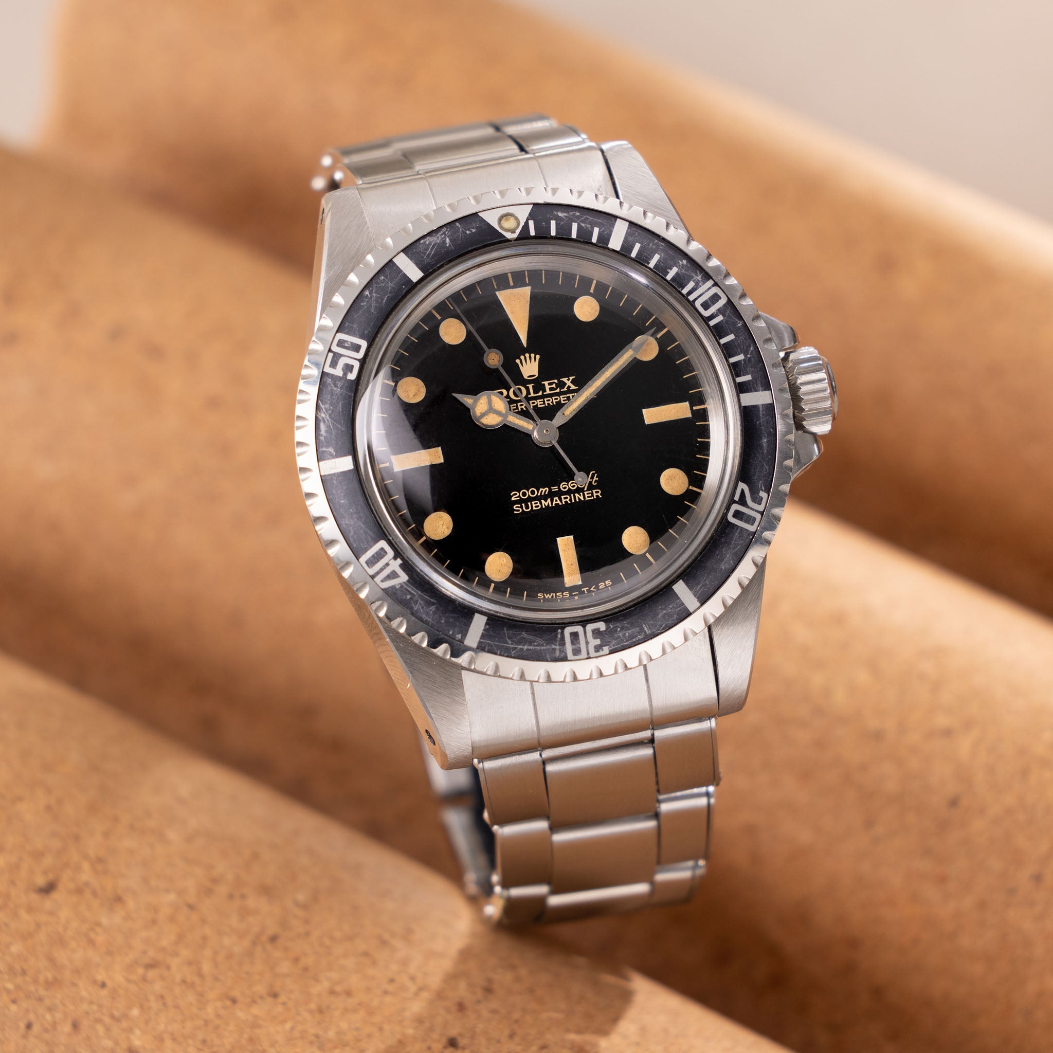 Rolex Submariner 5513 Gilt Dial "Bart Simpson"