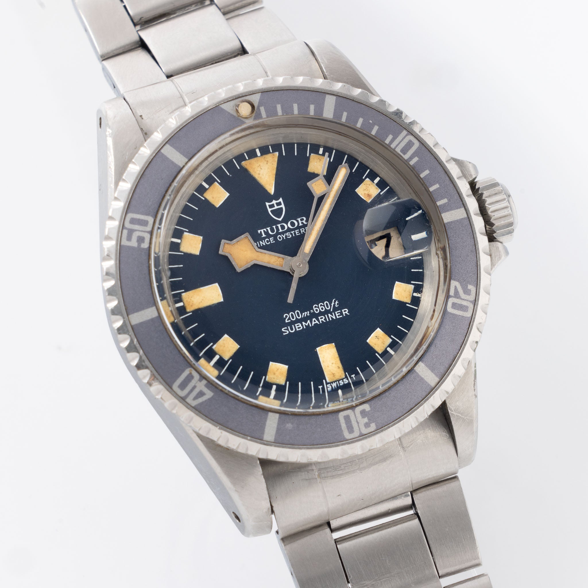 Tudor Submariner Snowflake Blue Faded Bezel Ref. 9411/0