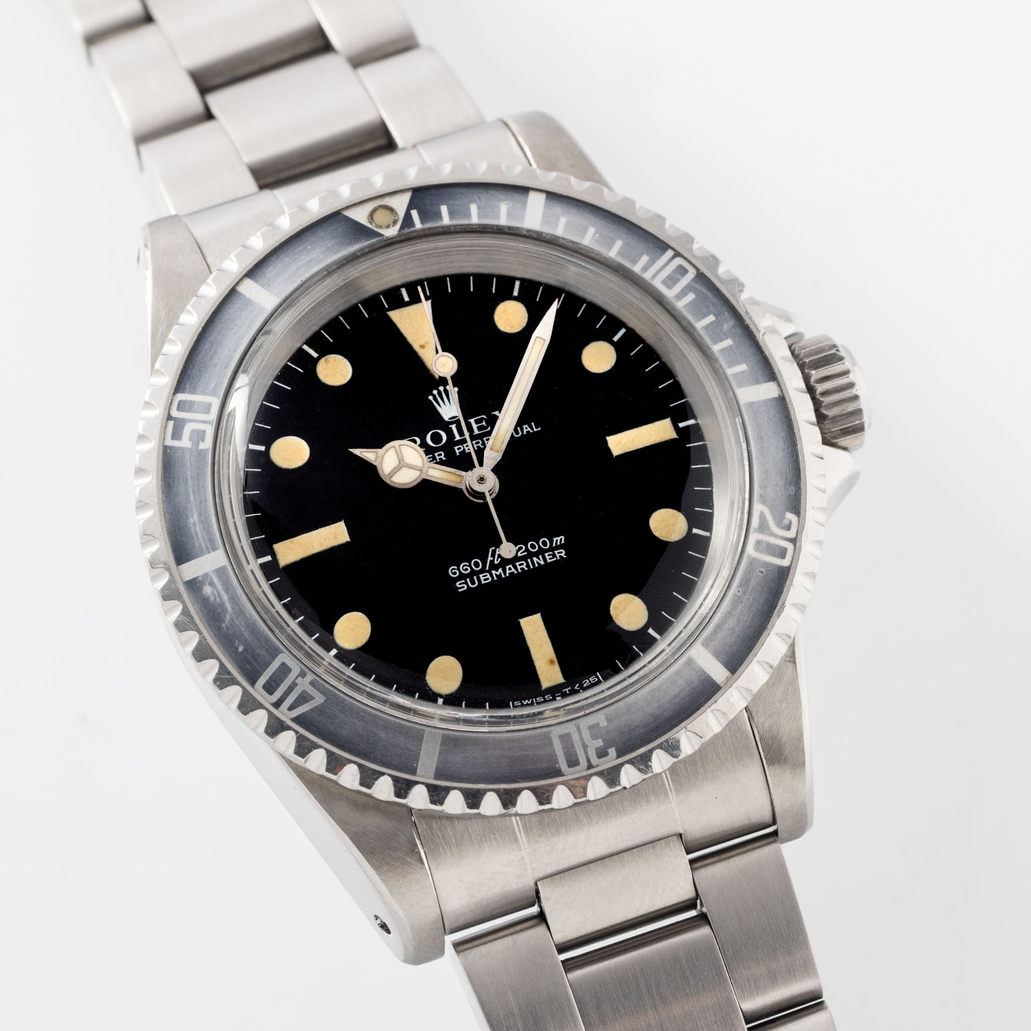 Rolex Submariner Non-Serif Dial Faded Insert Ref. 5513