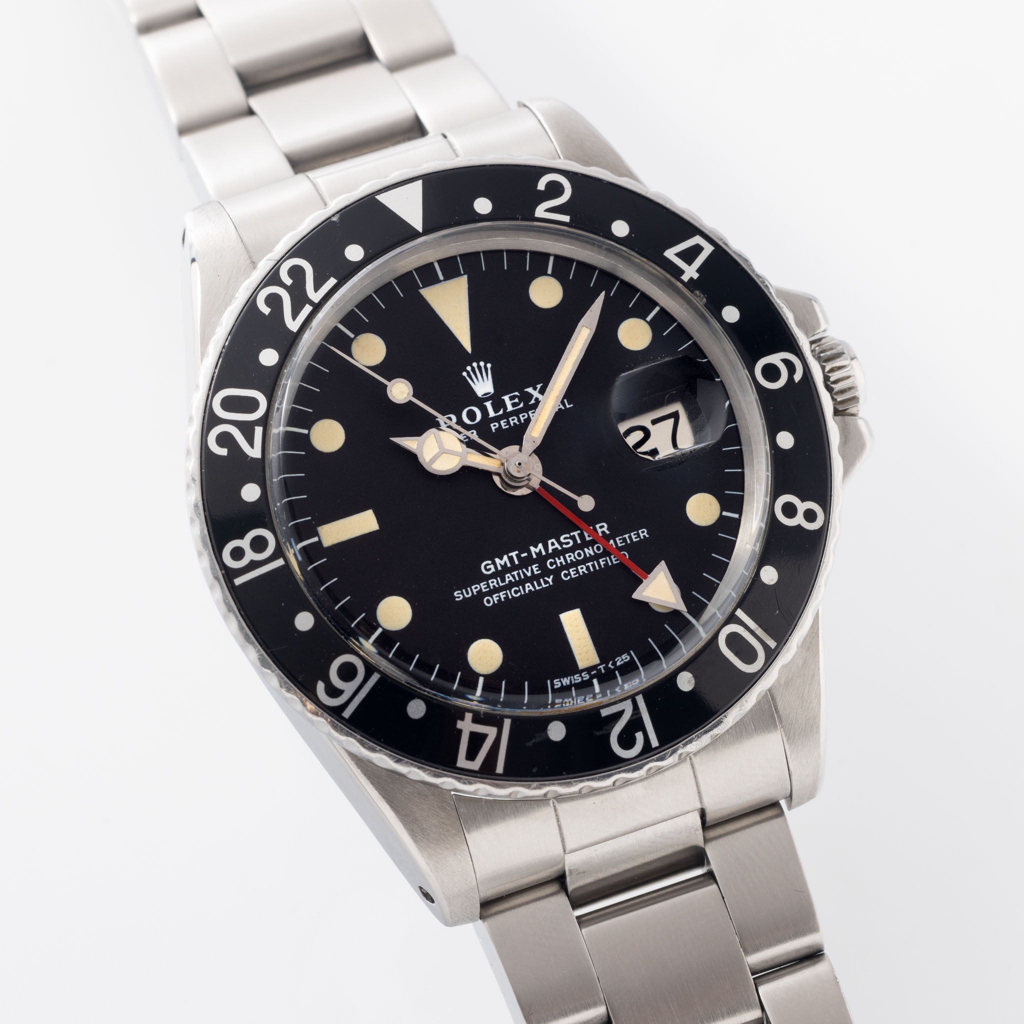 Rolex GMT-Master 1675 Matte Mk2 Dial with Vivid Patina