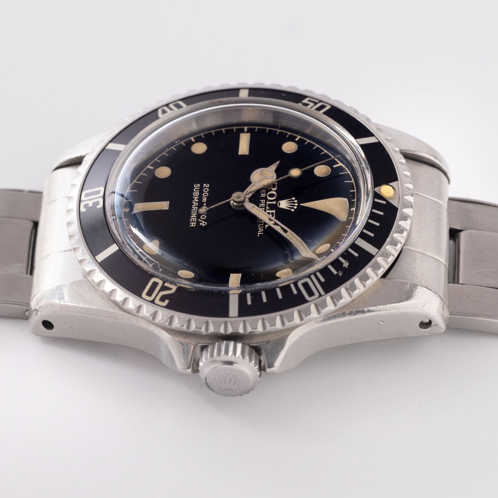 Rolex Submariner 5512 two liner Chapter ring Gilt dial "original owner provenance"