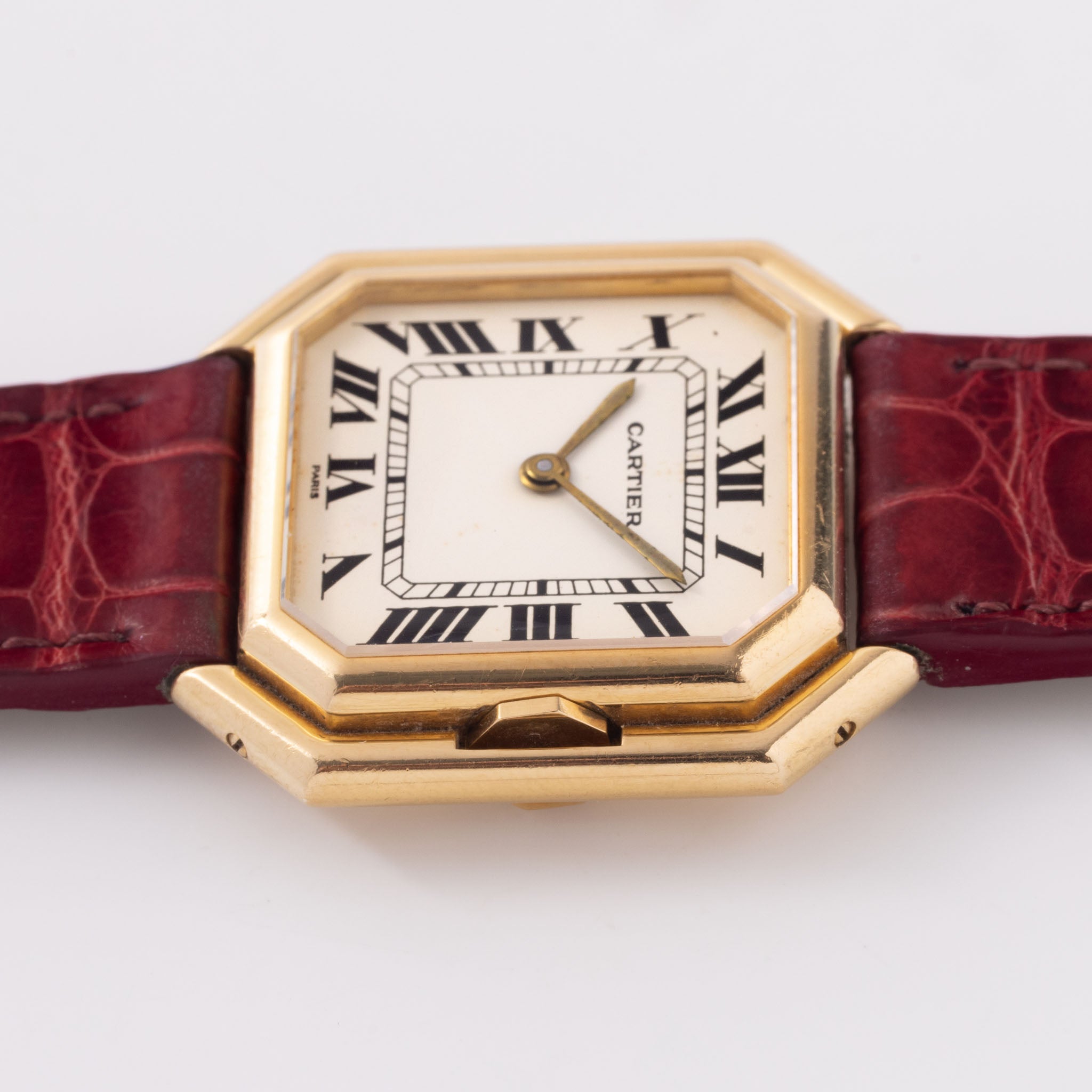 Cartier Ceinture Jumbo Paris Dial Automatic in 18k Yellow Gold Ref. 17001