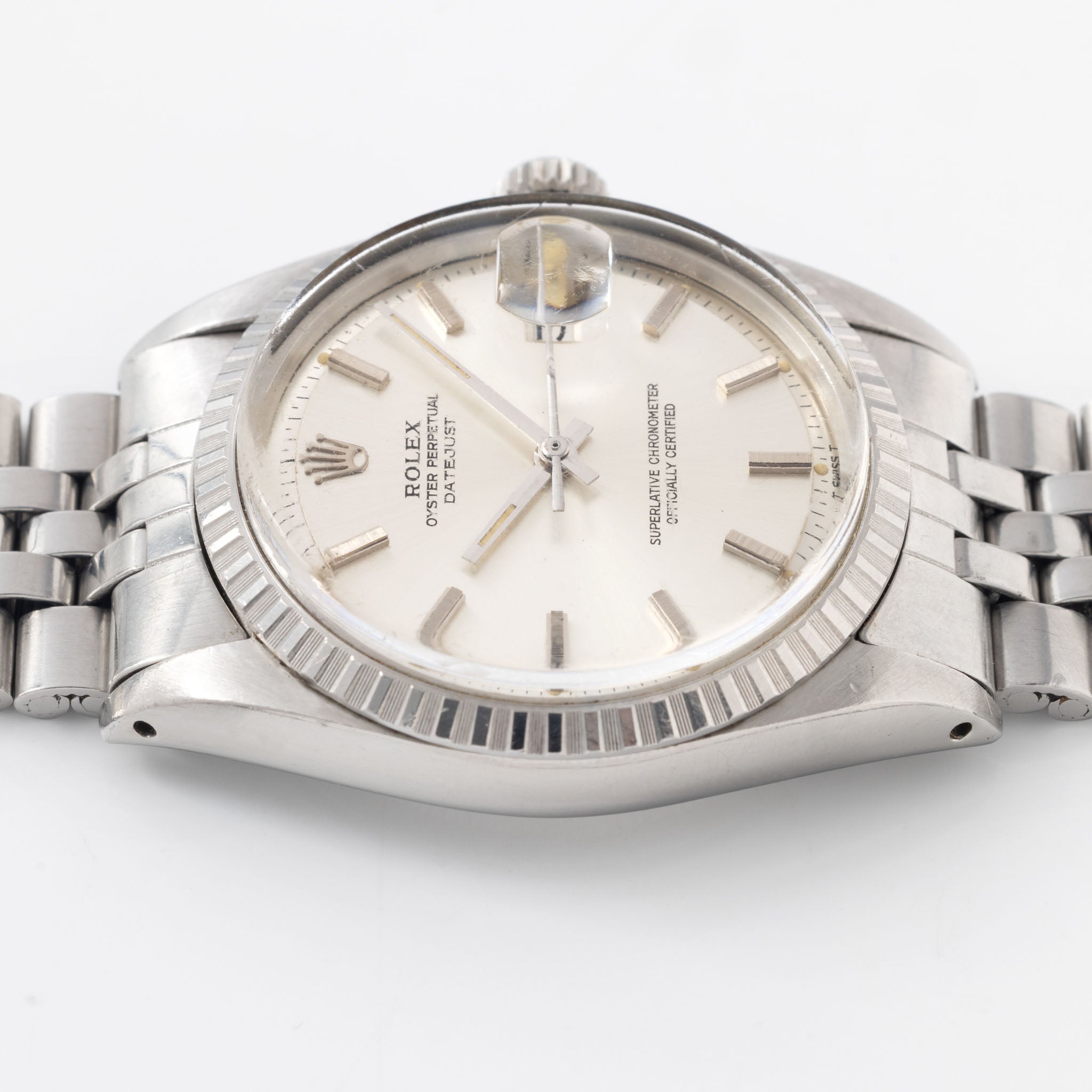 Rolex Datejust Silver Dial Ref 1603